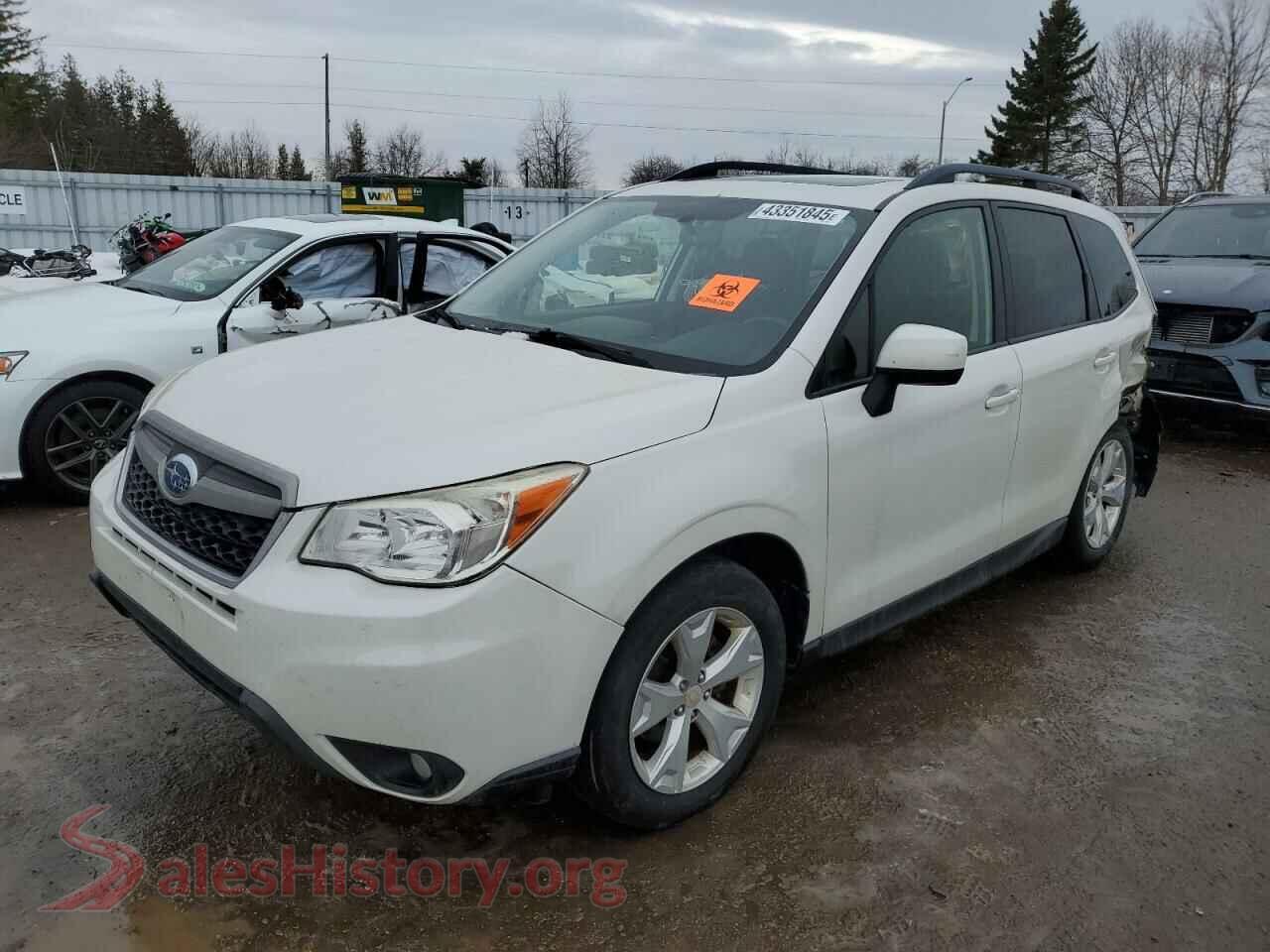 2014 SUBARU FORESTER — VIN JF2SJCHC5EH531890