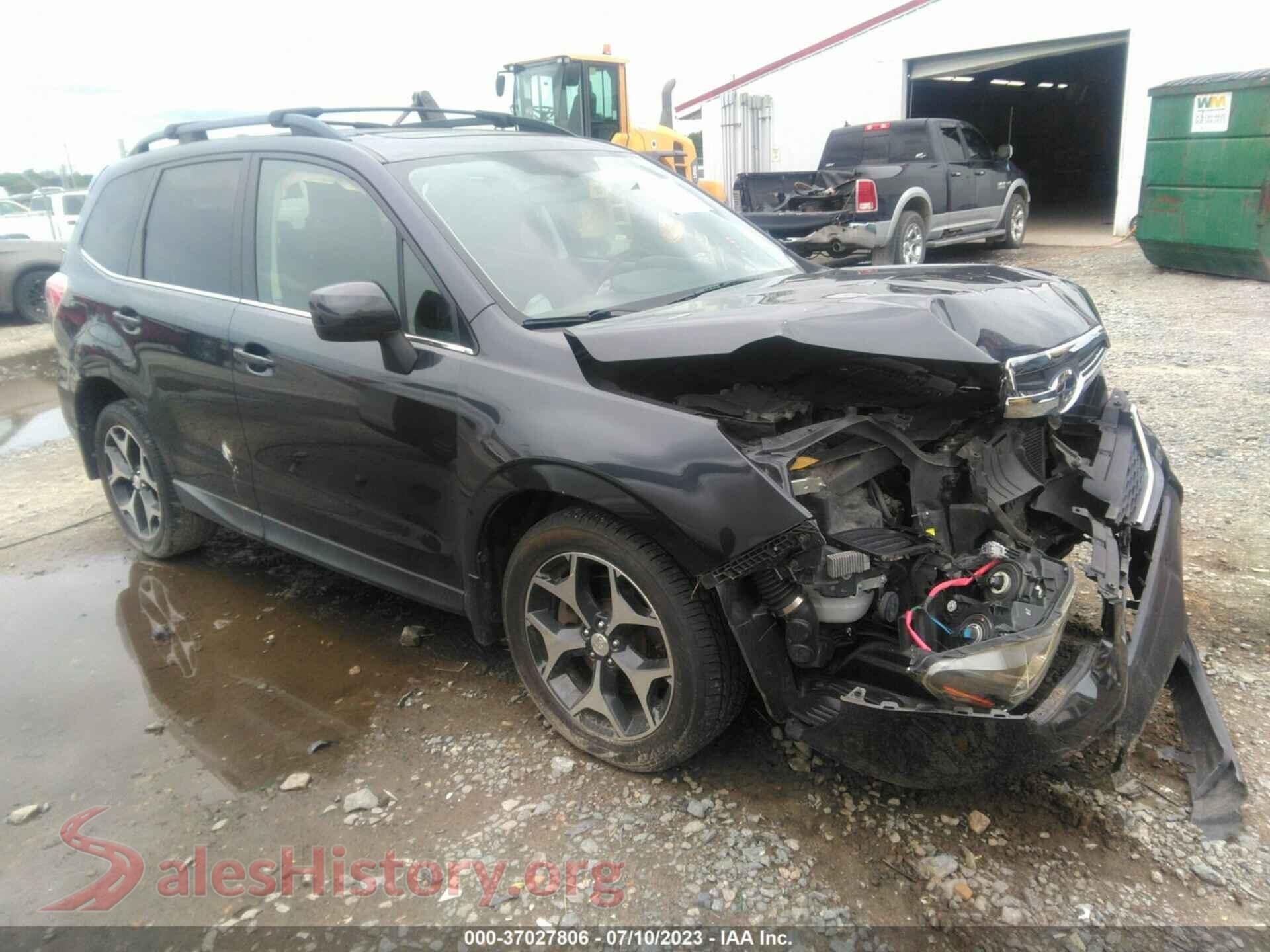 2016 SUBARU FORESTER — VIN JF2SJGDC8GH447630