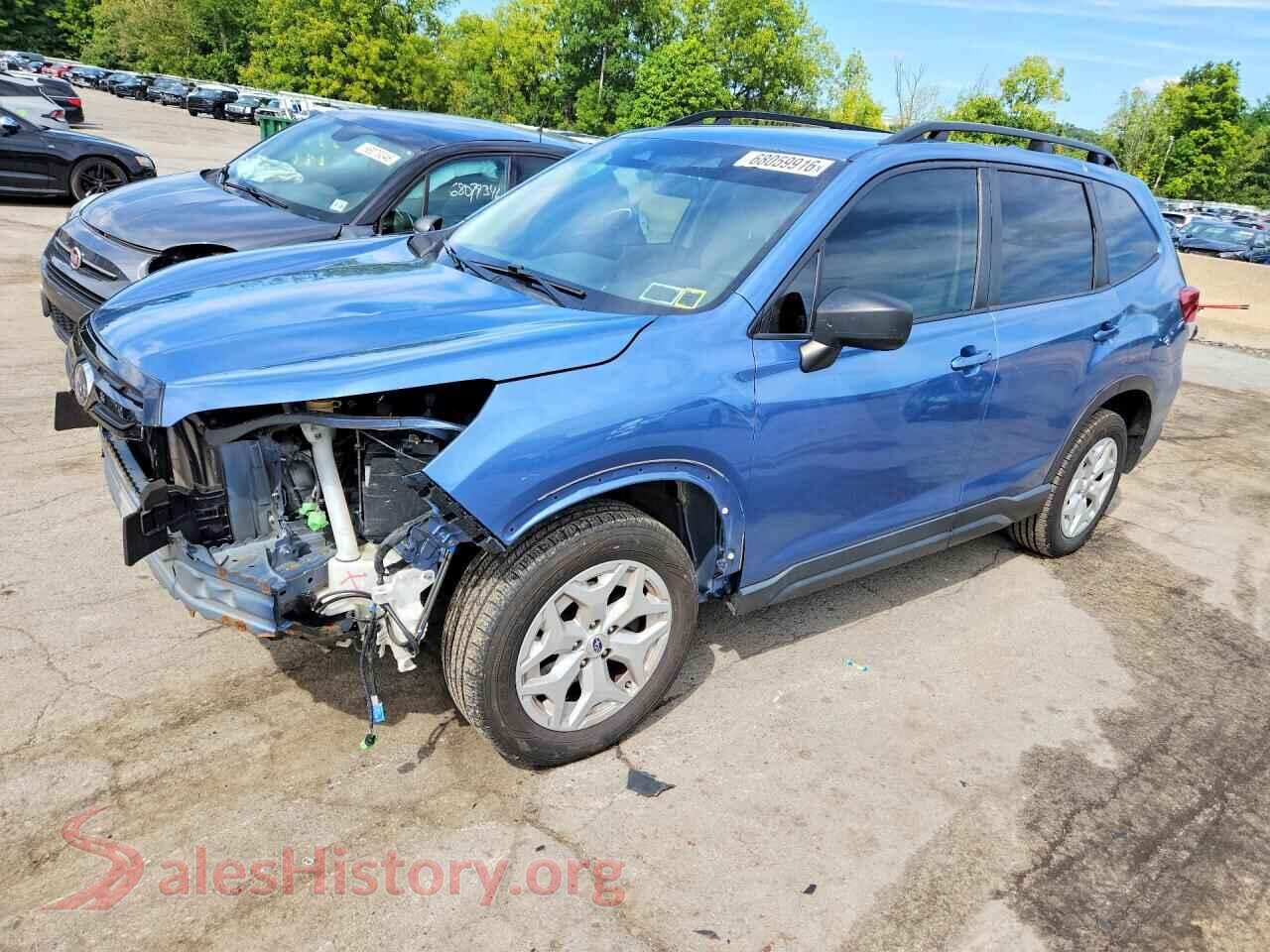2022 SUBARU FORESTER — VIN JF2SKACC3NH405343