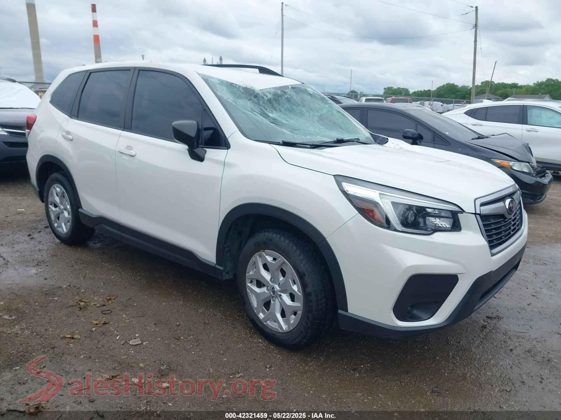 2021 SUBARU FORESTER — VIN JF2SKADCXMH470011