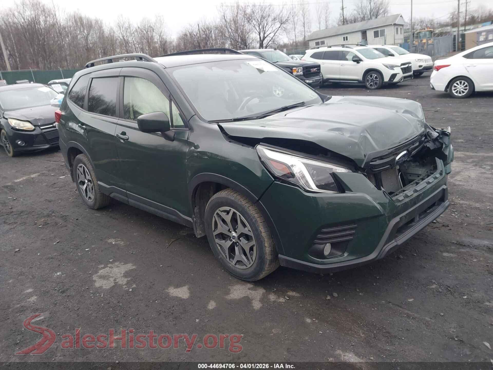 2022 SUBARU FORESTER — VIN JF2SKAEC4NH429549