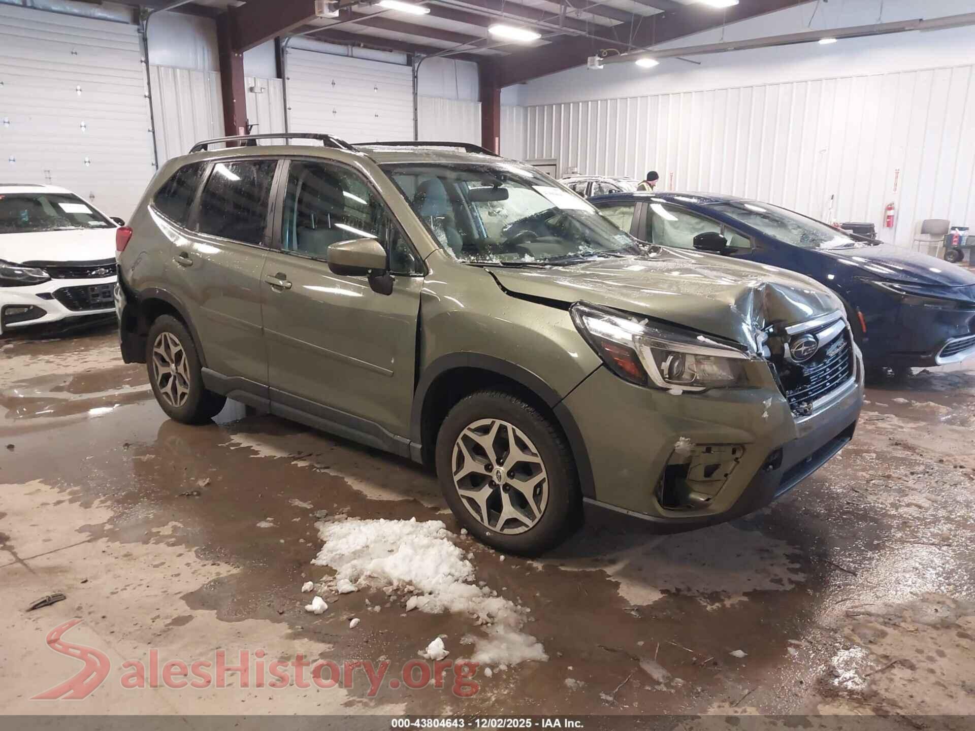 2019 SUBARU FORESTER — VIN JF2SKAEC7KH504286