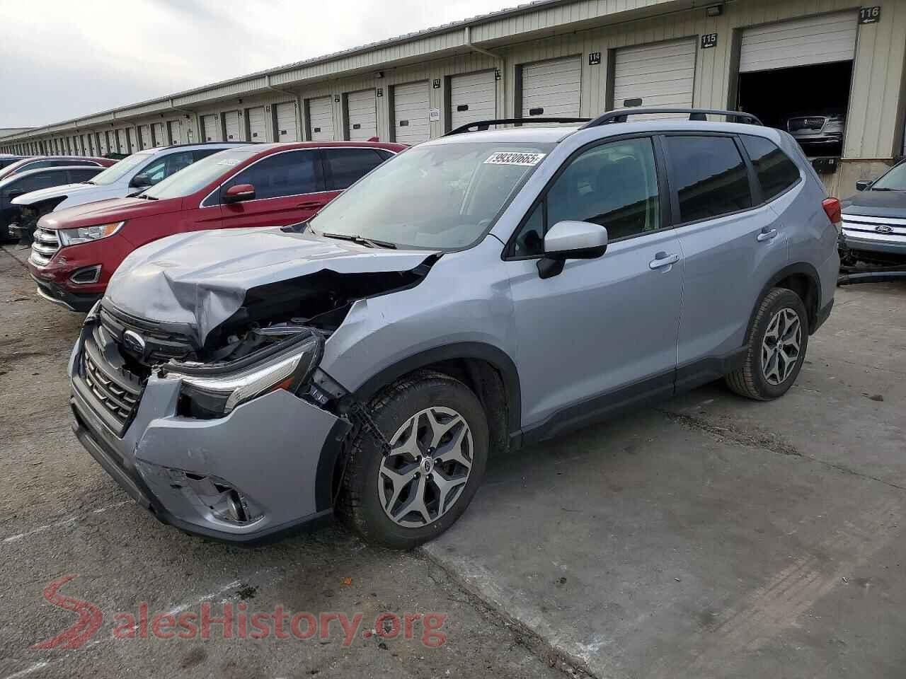 2022 SUBARU FORESTER — VIN JF2SKAEC7NH448970