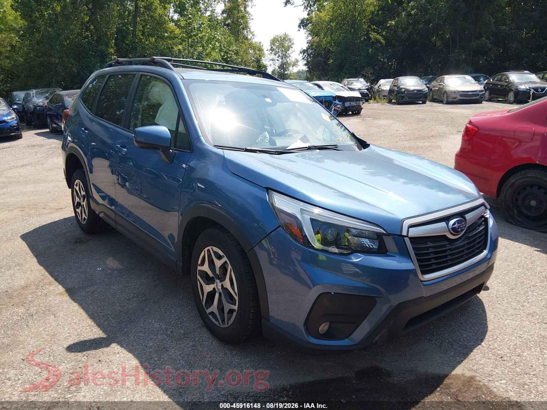 2021 SUBARU FORESTER — VIN JF2SKAFCXMH551006