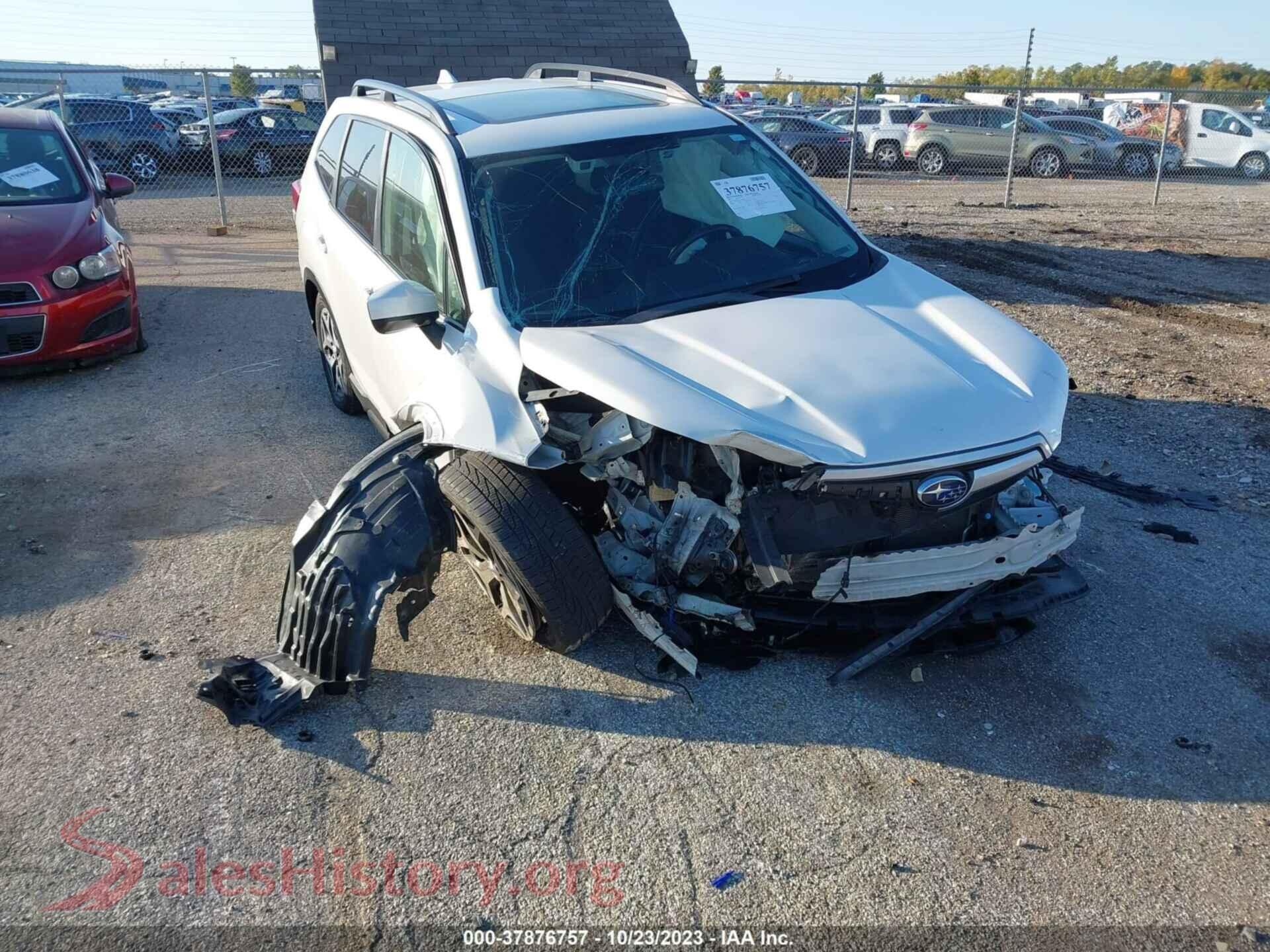 2019 SUBARU FORESTER — VIN JF2SKAGC3KH558634
