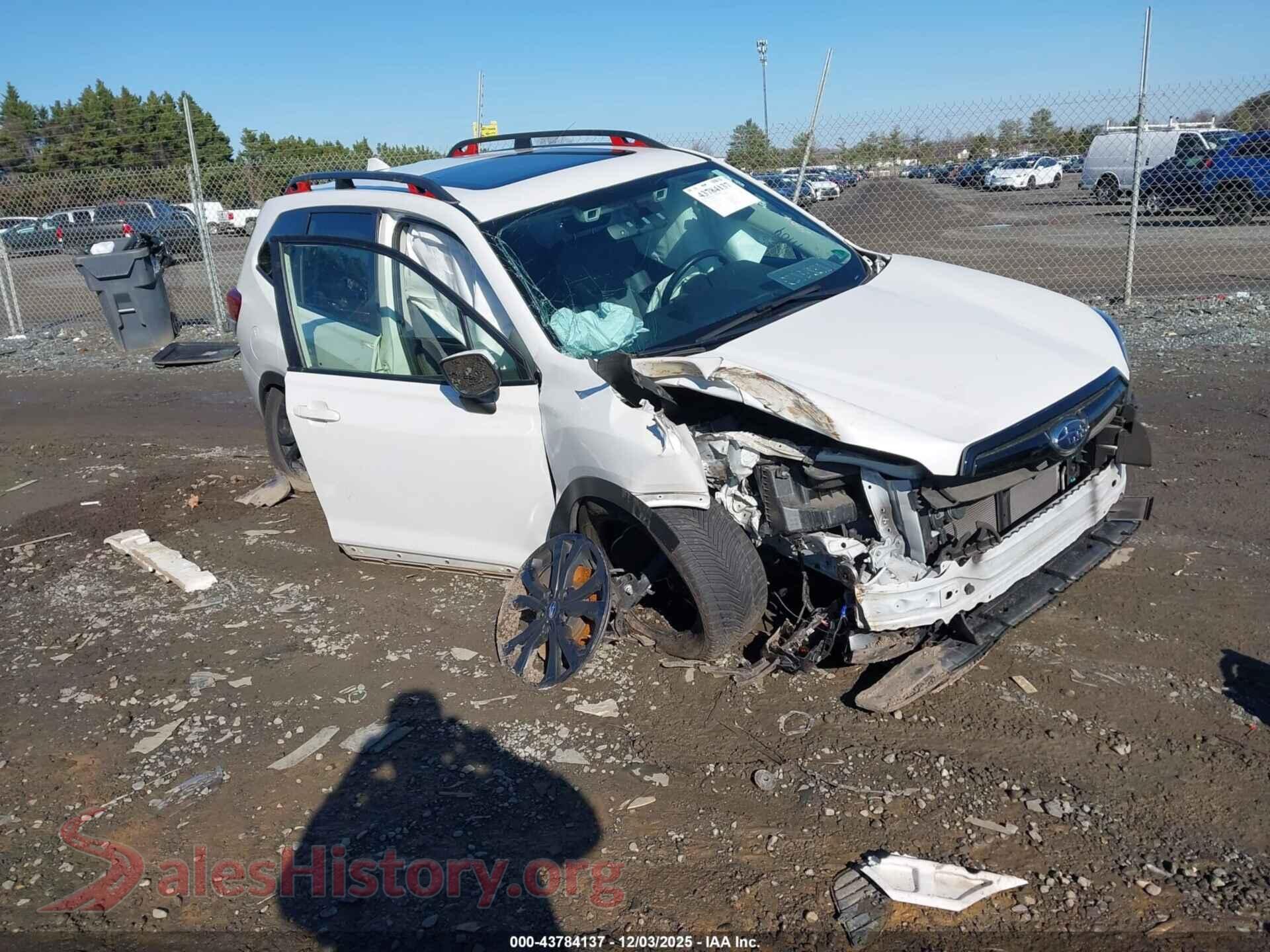 2019 SUBARU FORESTER — VIN JF2SKAJC0KH538835