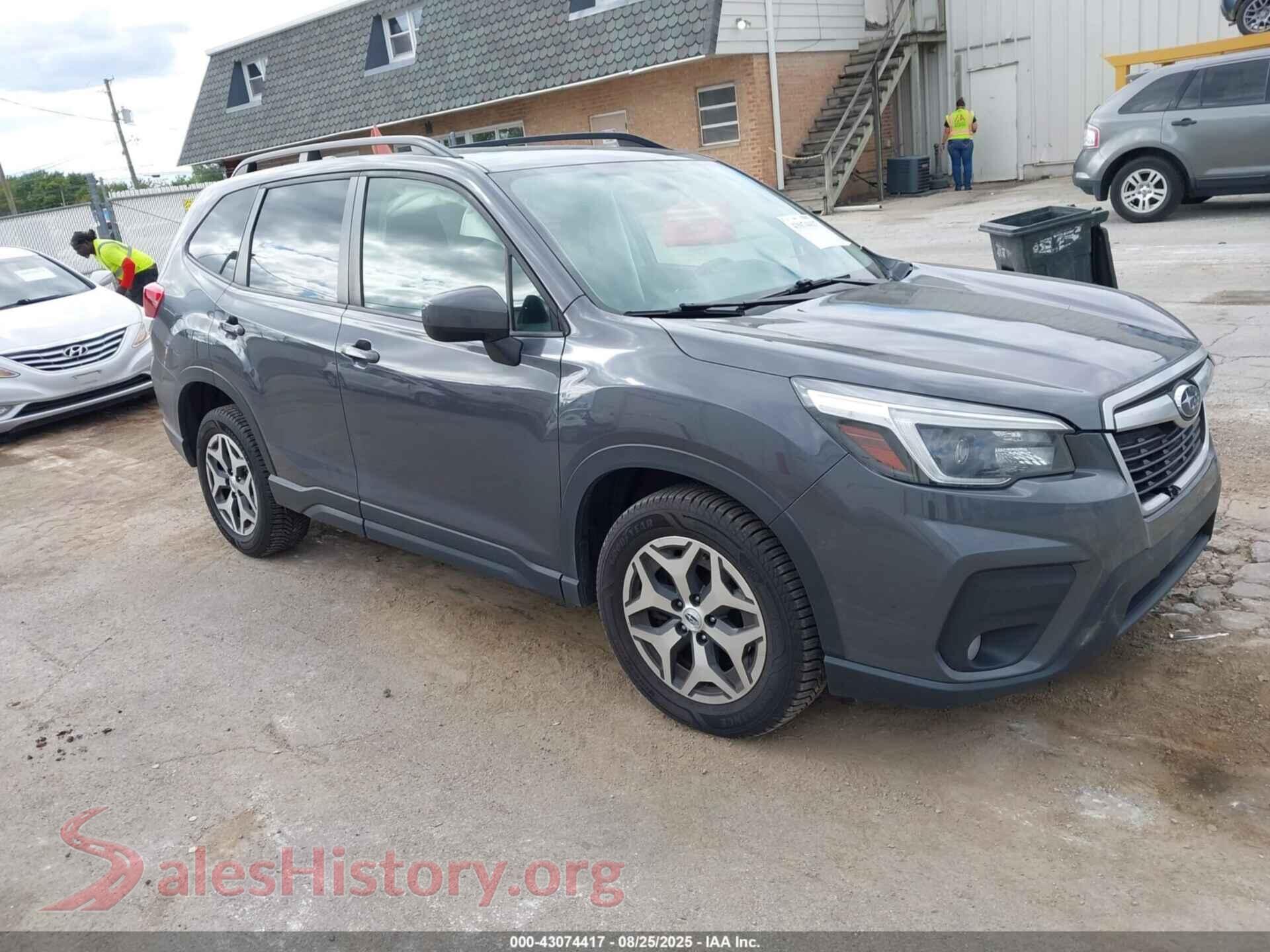 2021 SUBARU FORESTER — VIN JF2SKAJC1MH450671