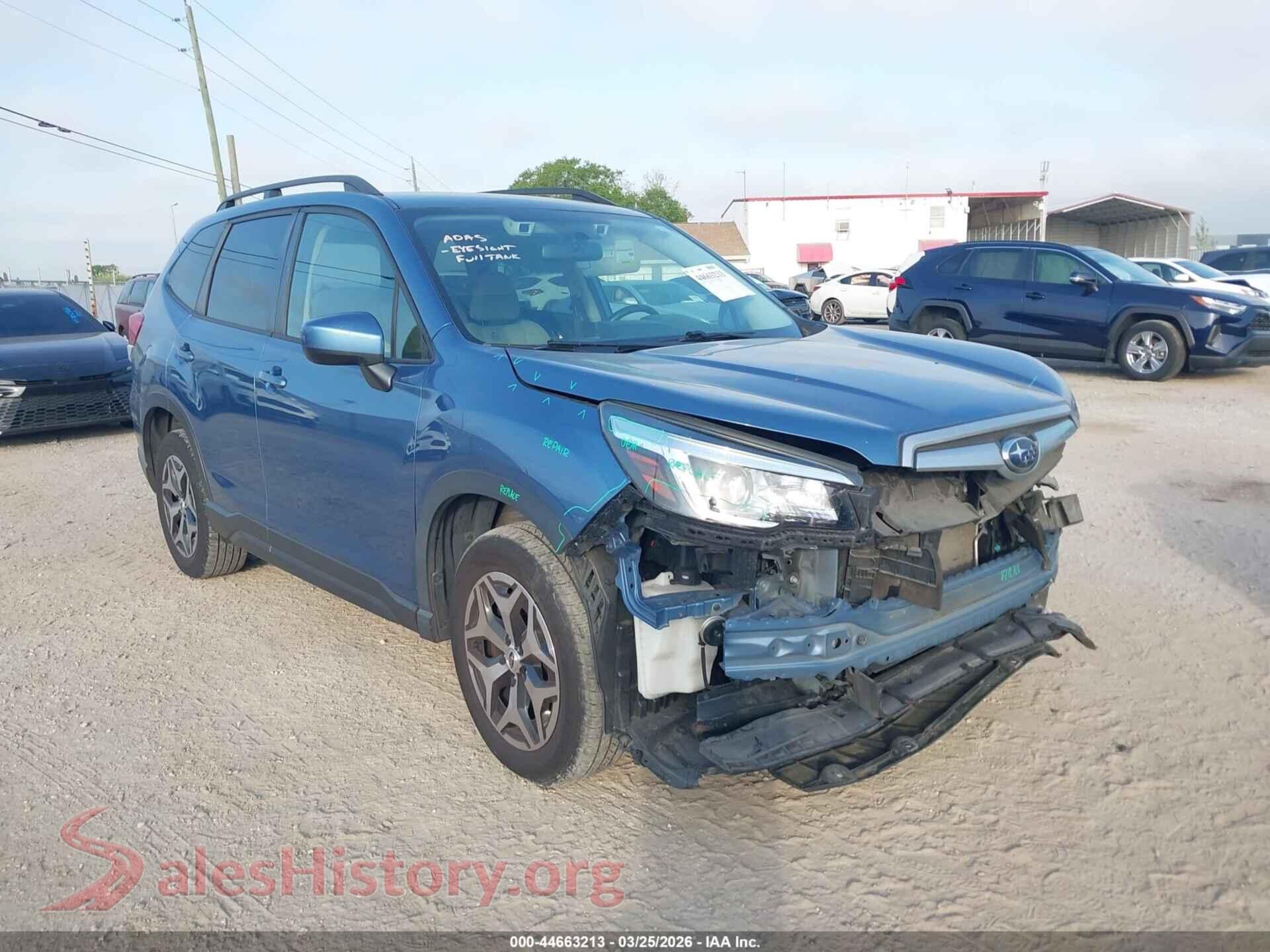 2020 SUBARU FORESTER — VIN JF2SKAJC5LH503712