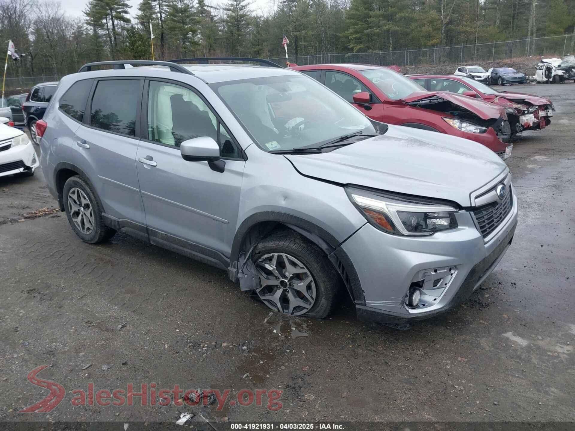 2021 SUBARU FORESTER — VIN JF2SKAJC8MH451672