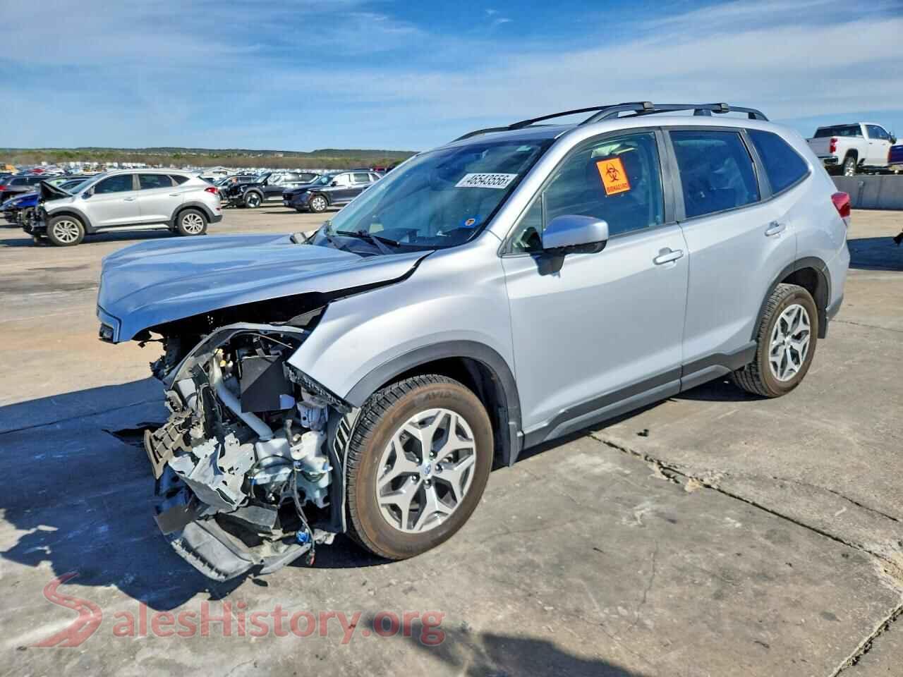 2021 SUBARU FORESTER — VIN JF2SKAJCXMH507434