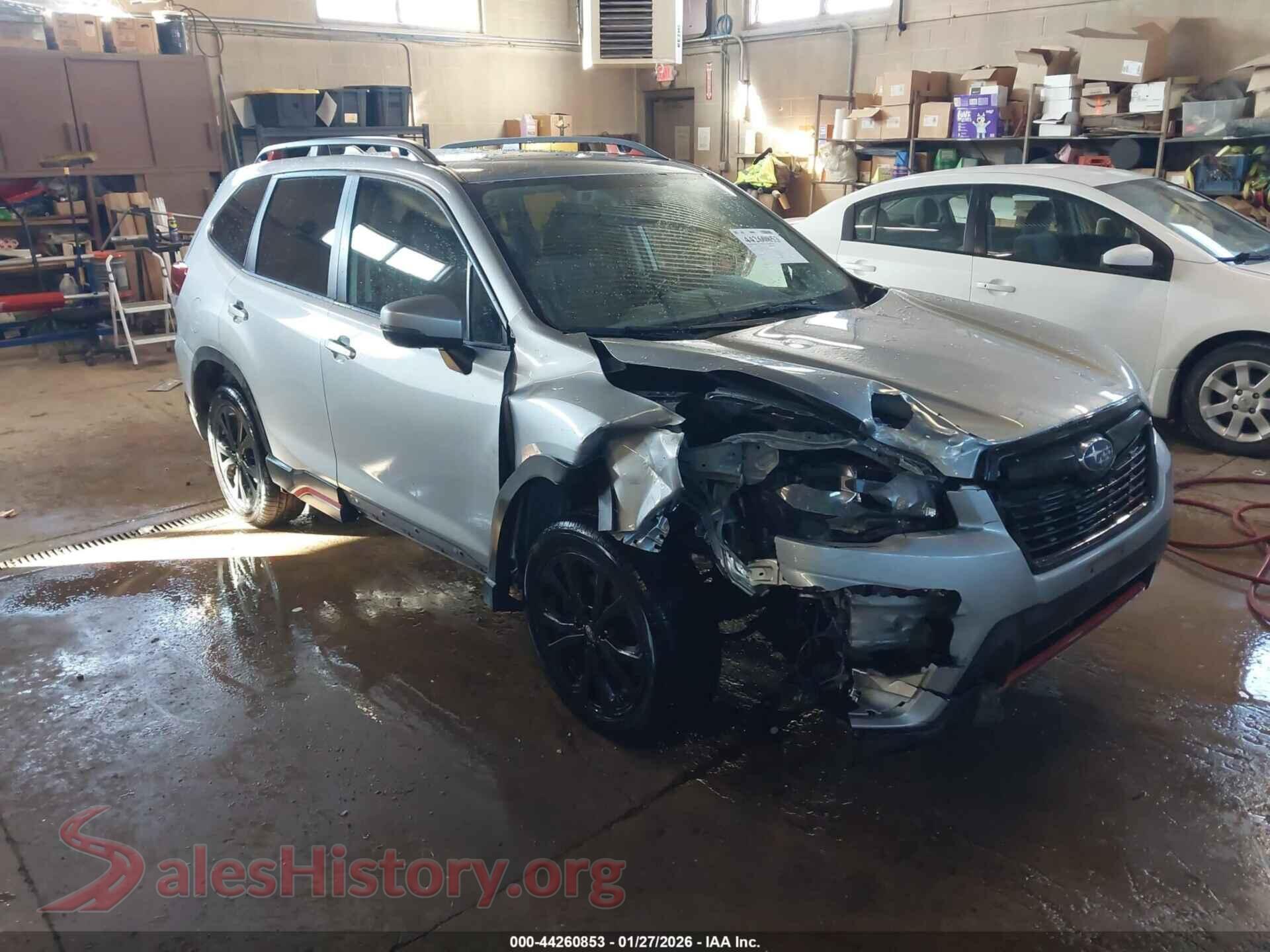 2019 SUBARU FORESTER — VIN JF2SKAKCXKH563319