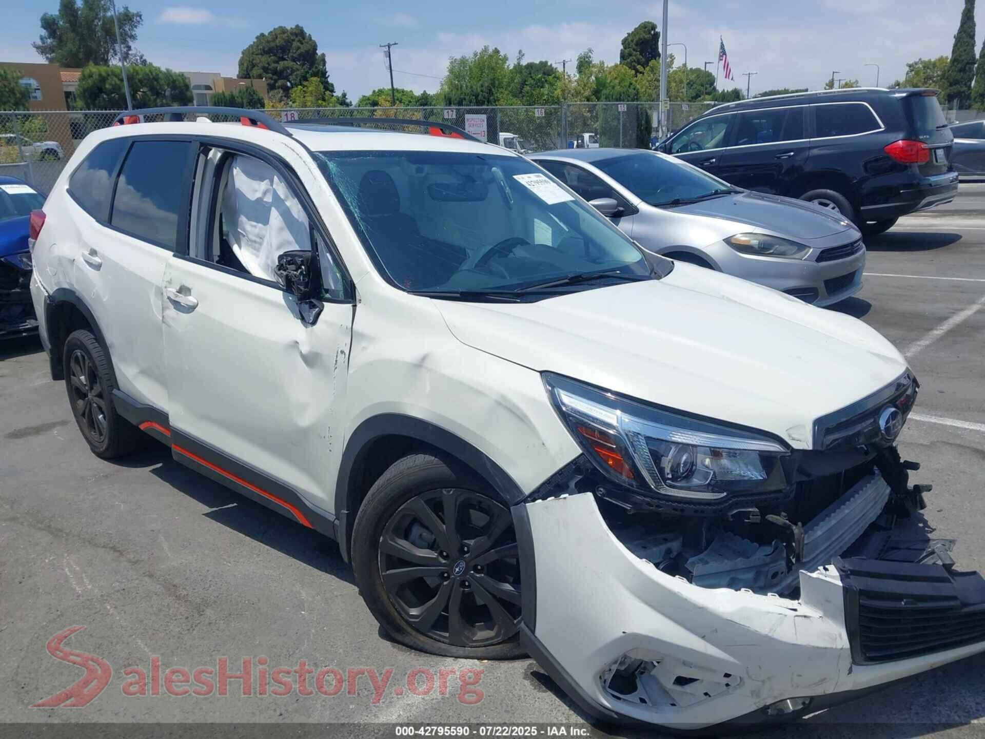 2020 SUBARU FORESTER — VIN JF2SKALC0LH581022