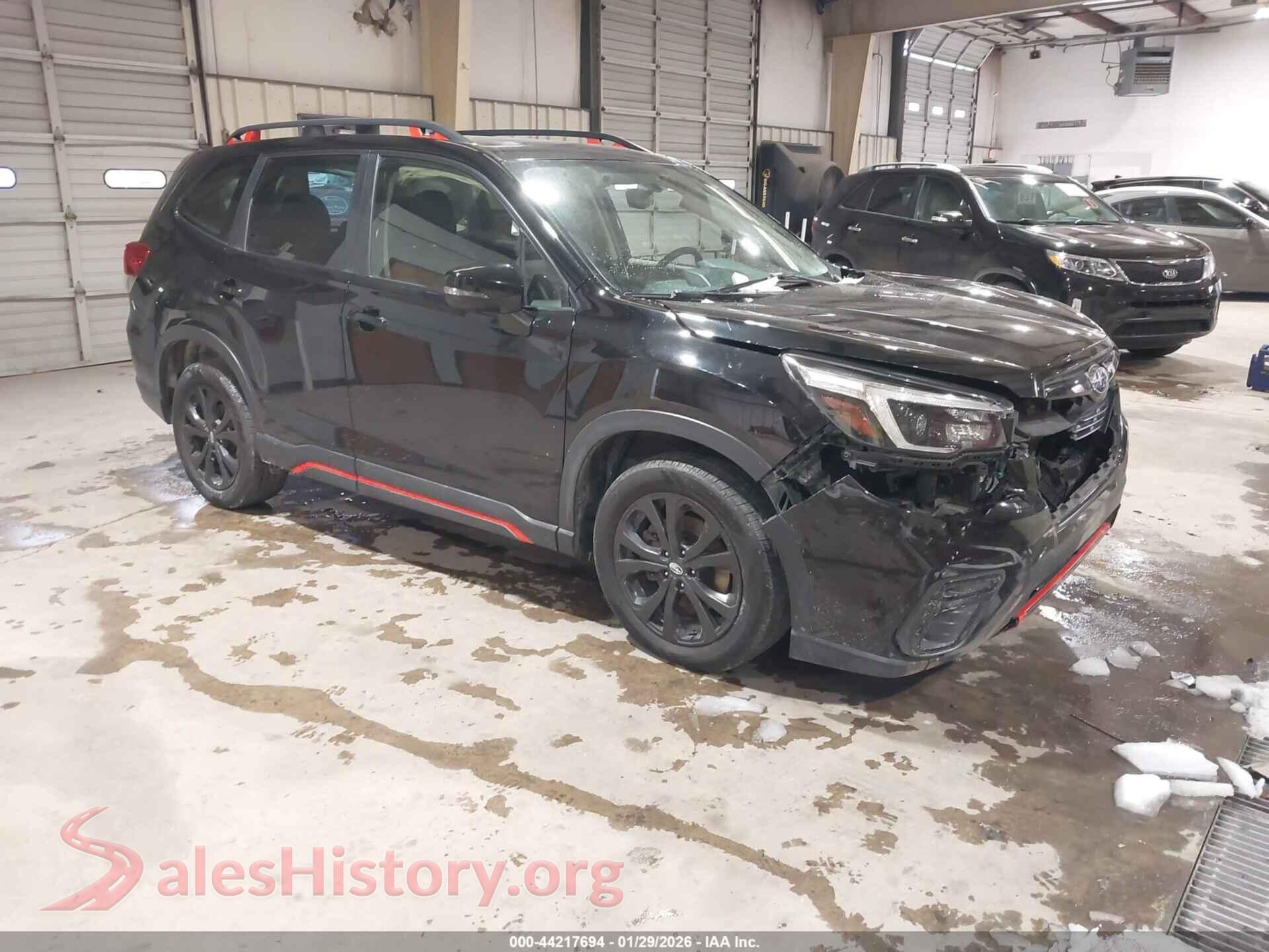 2021 SUBARU FORESTER — VIN JF2SKALC0MH531612