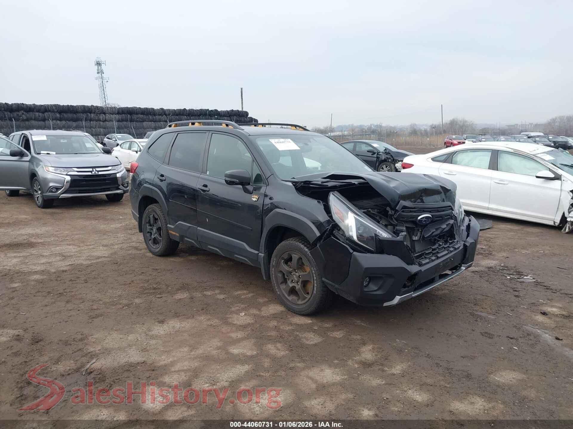 2022 SUBARU FORESTER — VIN JF2SKALC1NH475634
