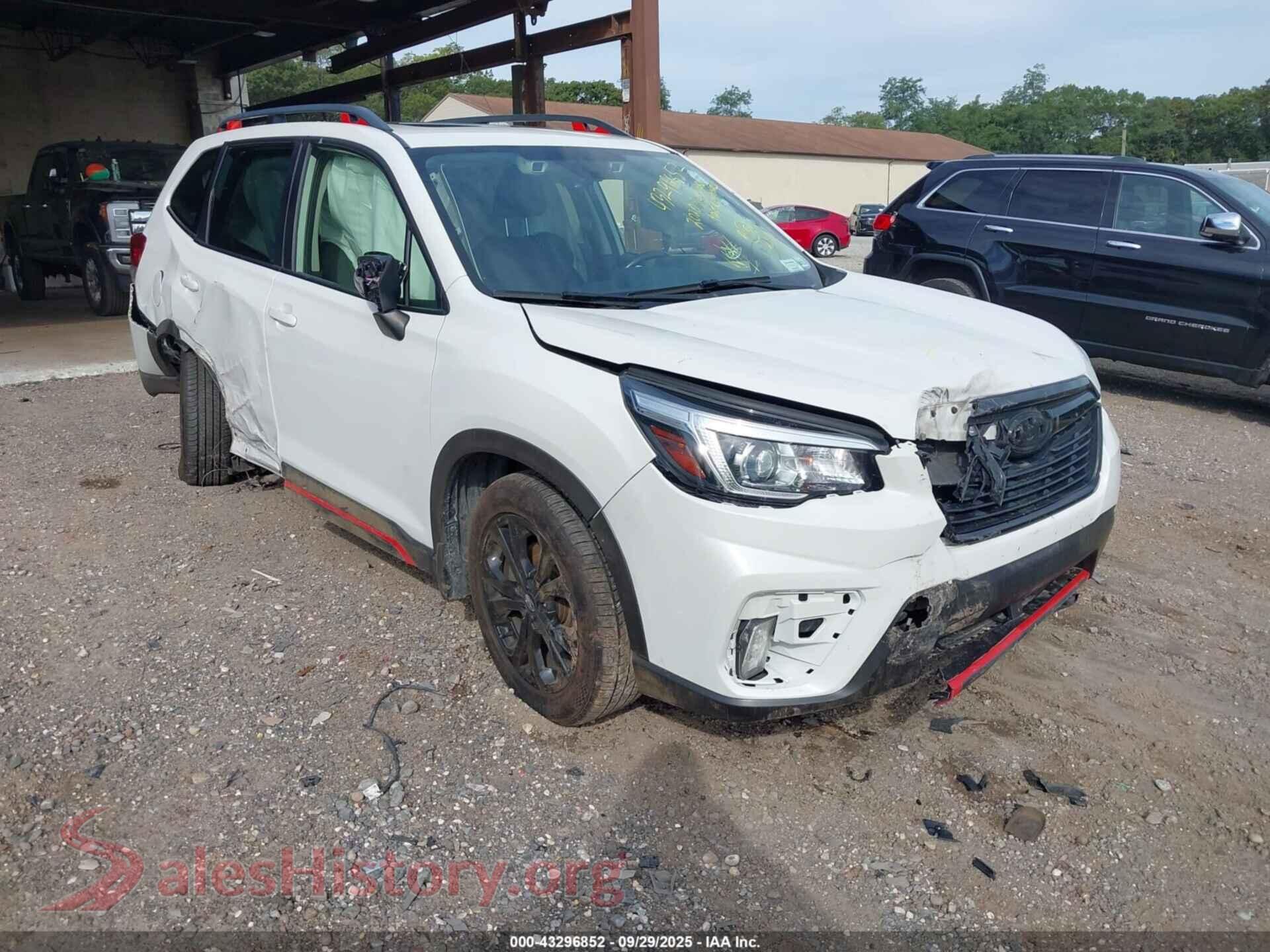 2020 SUBARU FORESTER — VIN JF2SKALC5LH606741