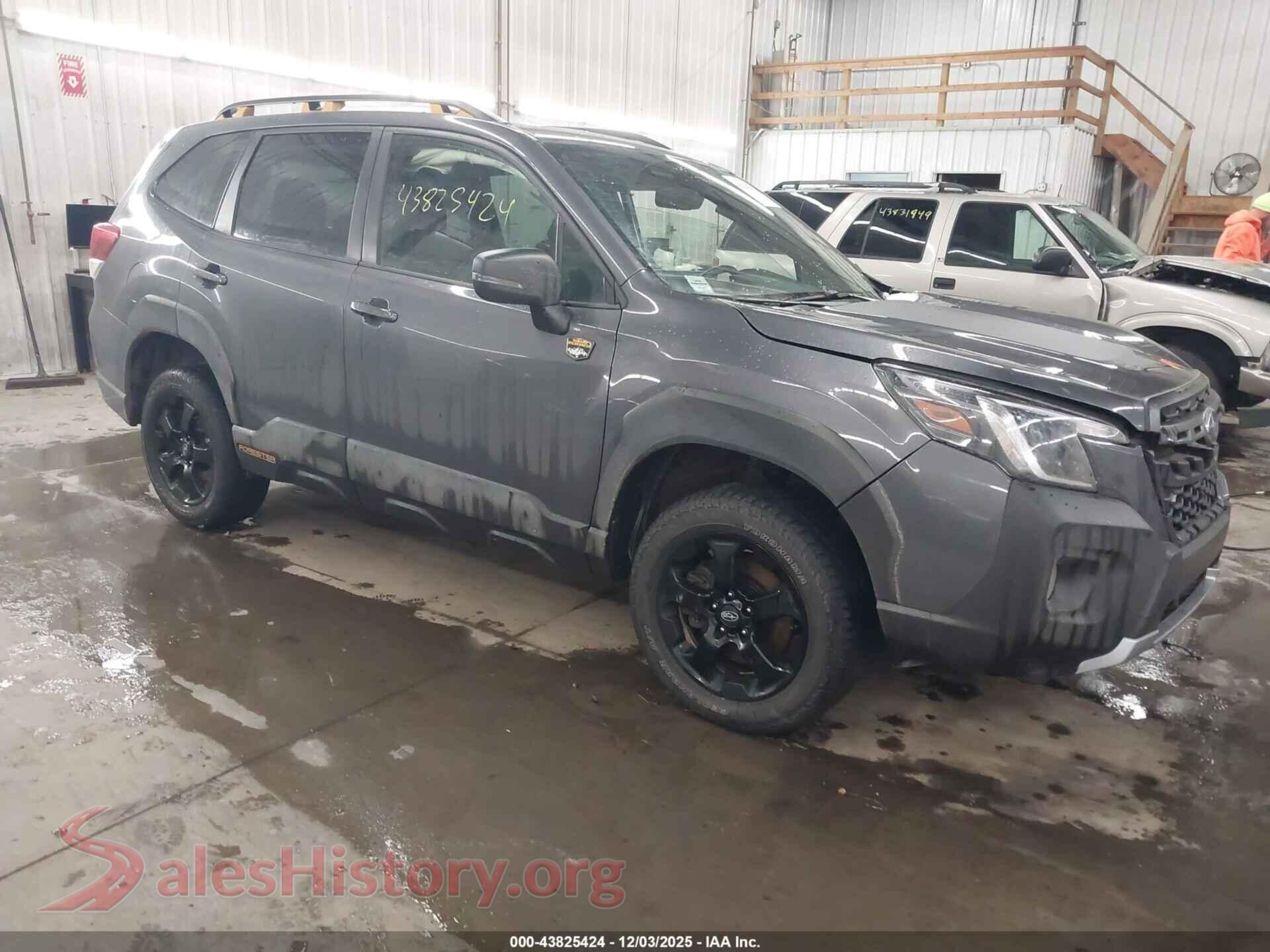 2022 SUBARU FORESTER — VIN JF2SKAMC0NH524692