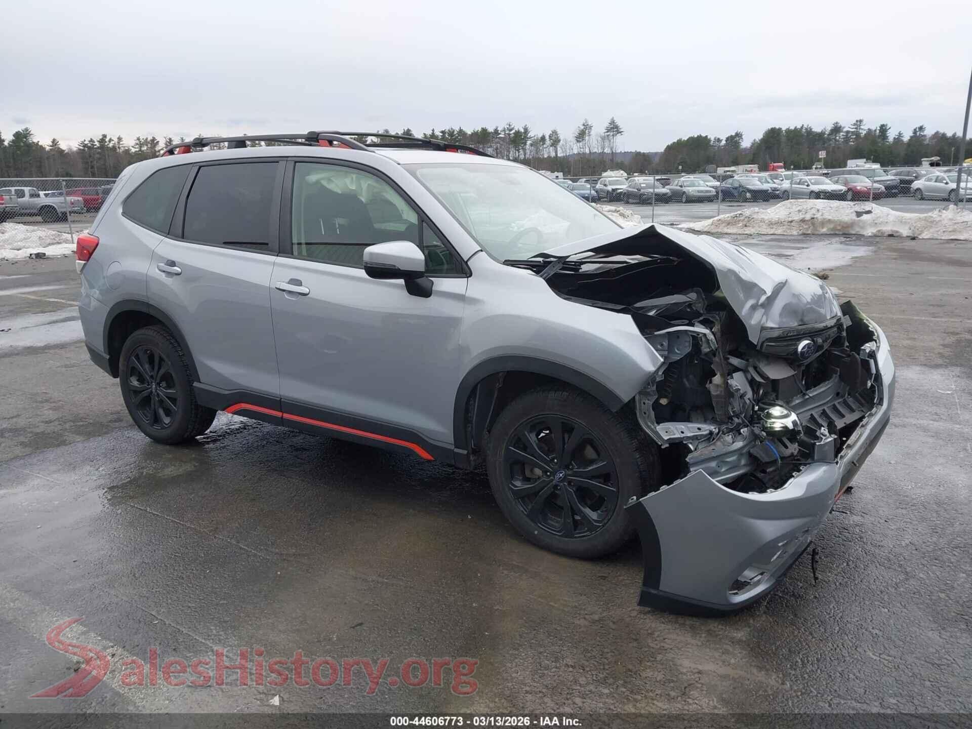 2020 SUBARU FORESTER — VIN JF2SKAMC1LH557827