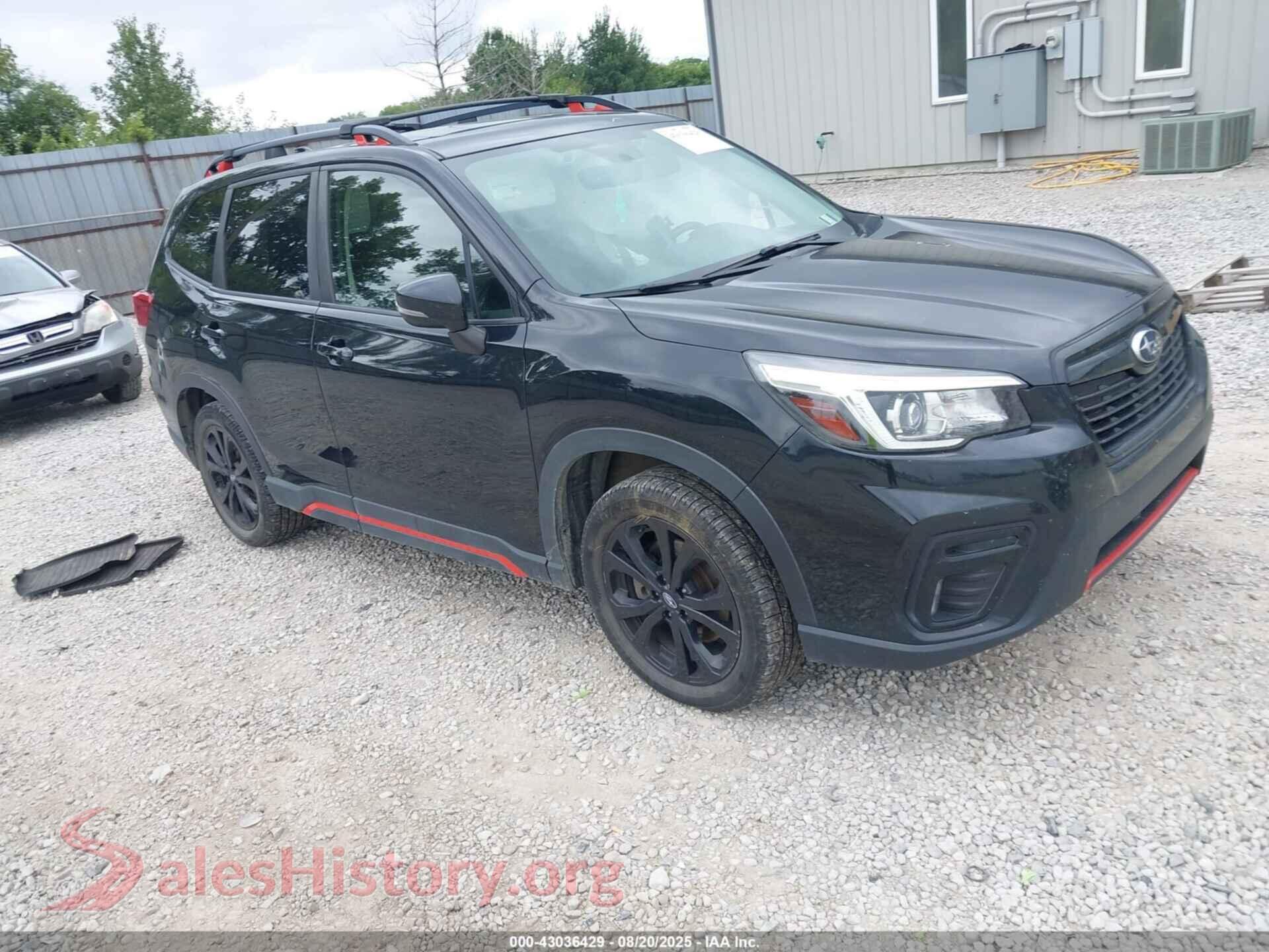 2020 SUBARU FORESTER — VIN JF2SKAMC2LH438507