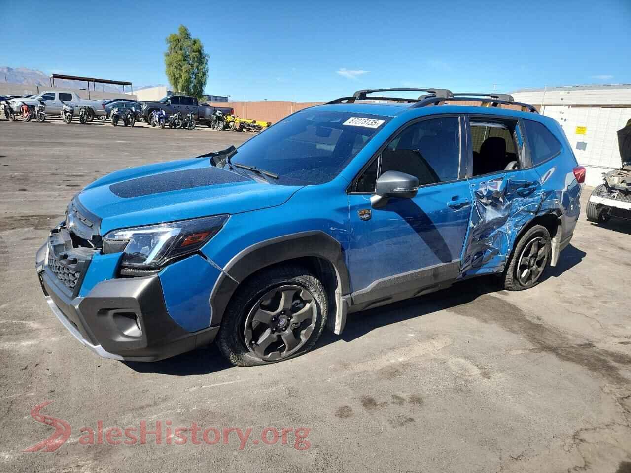 2022 SUBARU FORESTER — VIN JF2SKAMC6NH501787