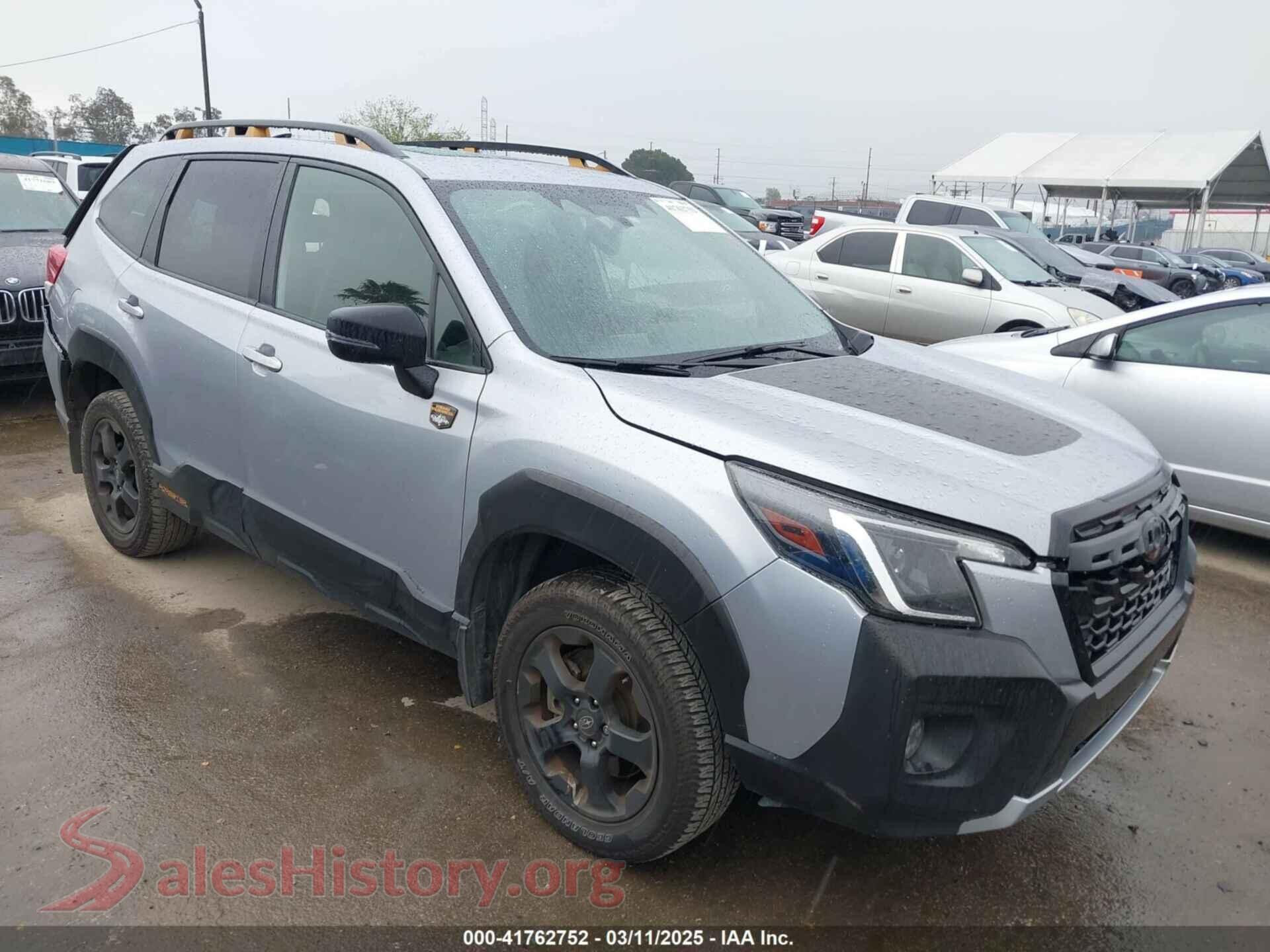 2022 SUBARU FORESTER — VIN JF2SKAMC9NH507664