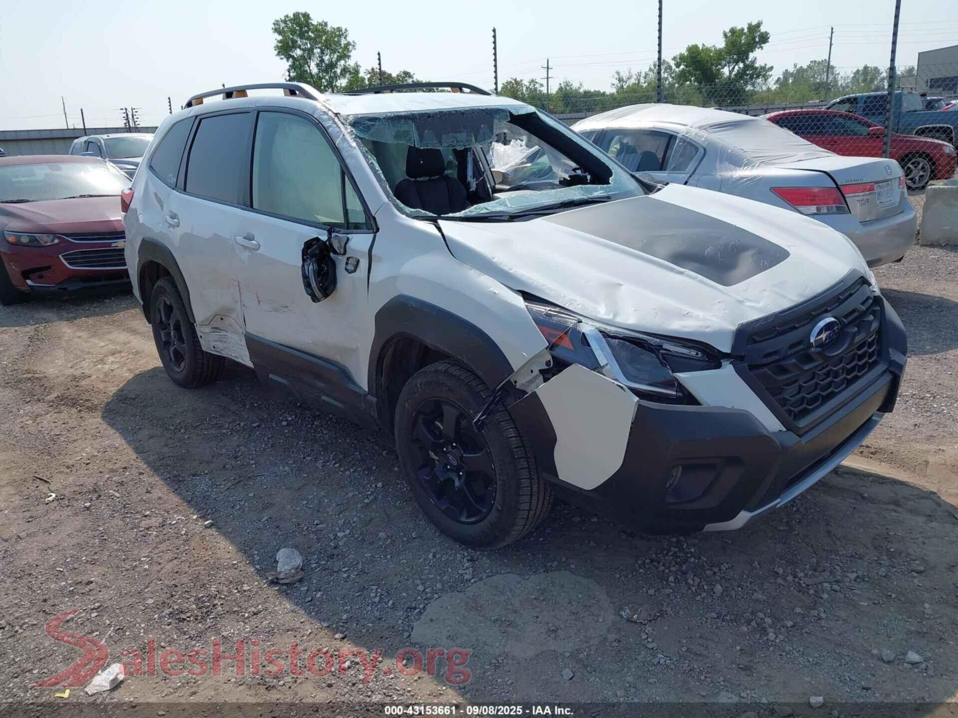 2022 SUBARU FORESTER — VIN JF2SKAMCXNH527700