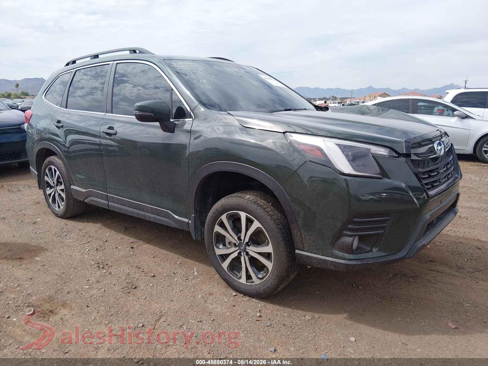 2023 SUBARU FORESTER — VIN JF2SKAPC0PH532712