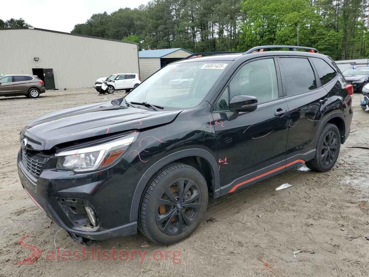 2019 SUBARU FORESTER — VIN JF2SKAPC4KH509314