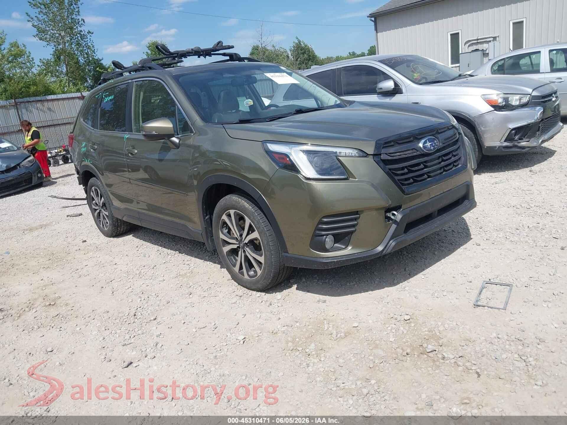 2023 SUBARU FORESTER — VIN JF2SKAPC9PH455497