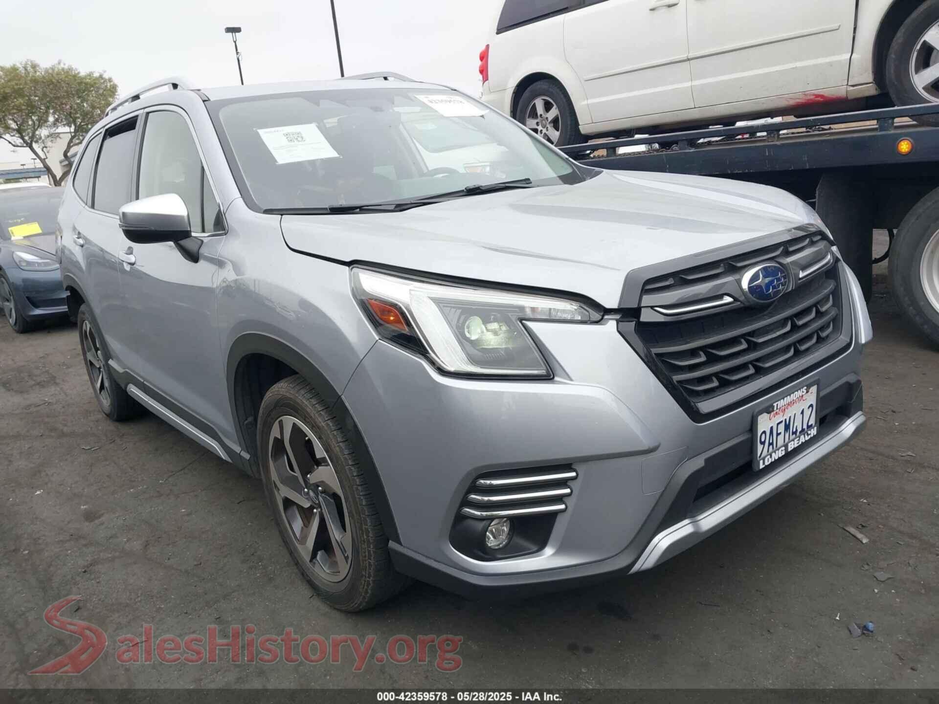 2022 SUBARU FORESTER — VIN JF2SKARC5NH441591