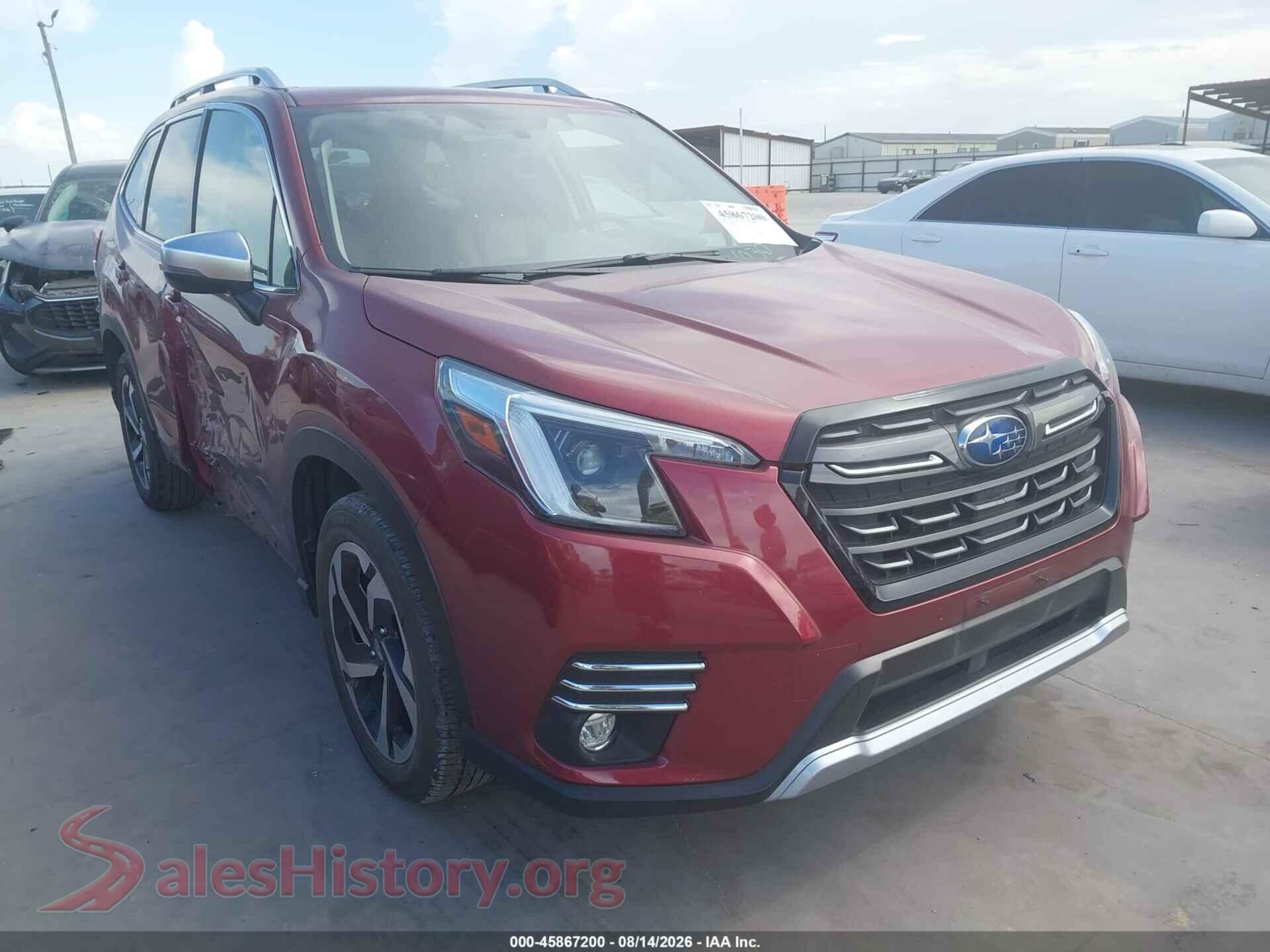 2022 SUBARU FORESTER — VIN JF2SKARC5NH471030