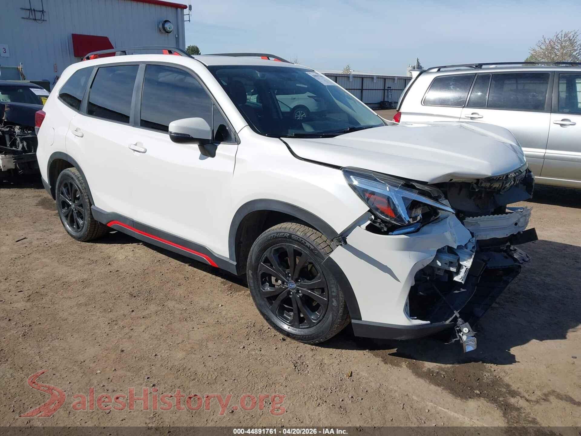 2020 SUBARU FORESTER — VIN JF2SKARC9LH602652