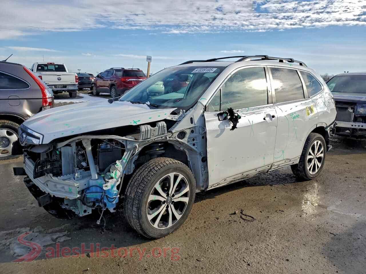 2019 SUBARU FORESTER — VIN JF2SKASCXKH547802