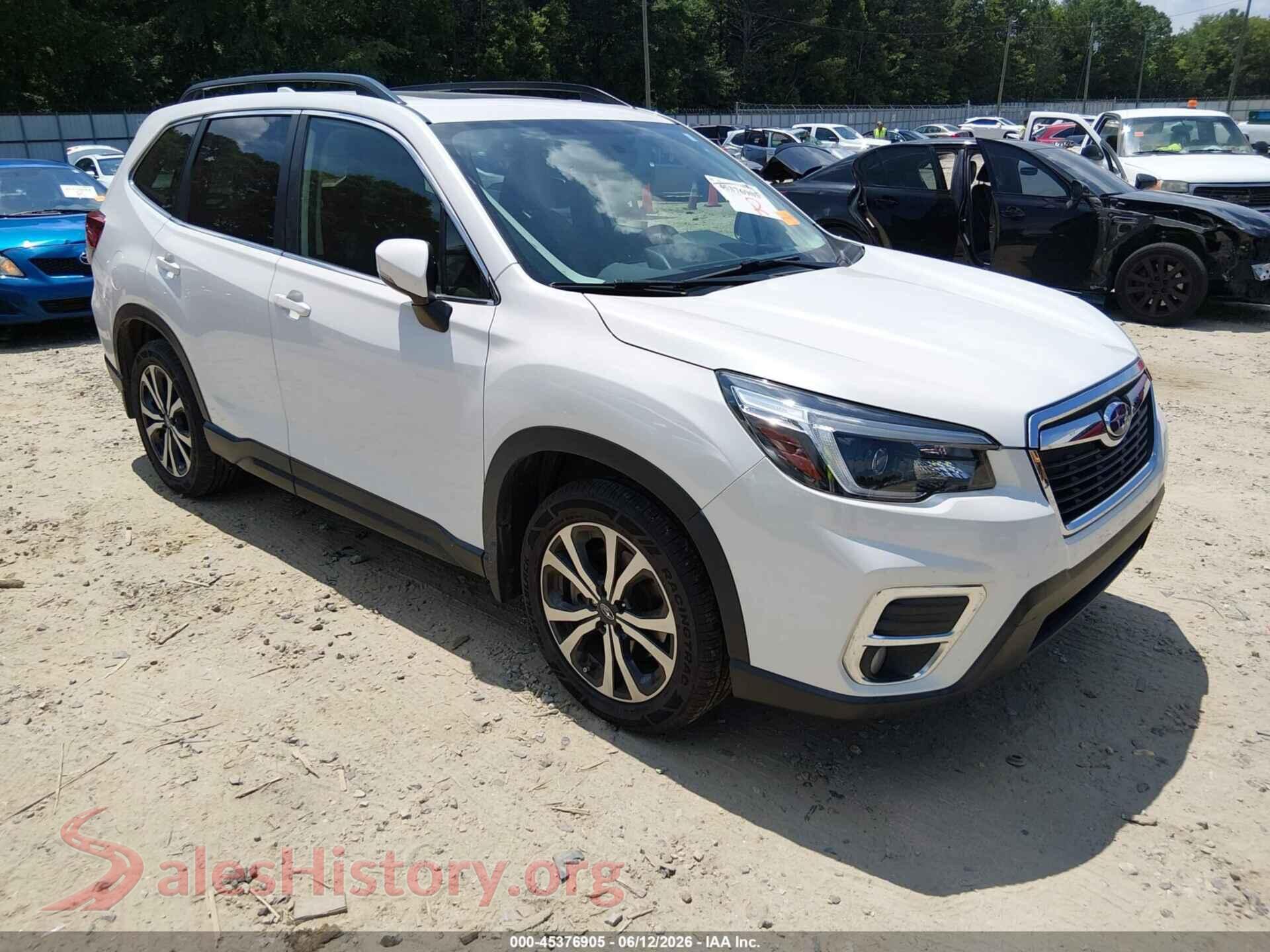 2021 SUBARU FORESTER — VIN JF2SKAUC0MH523380