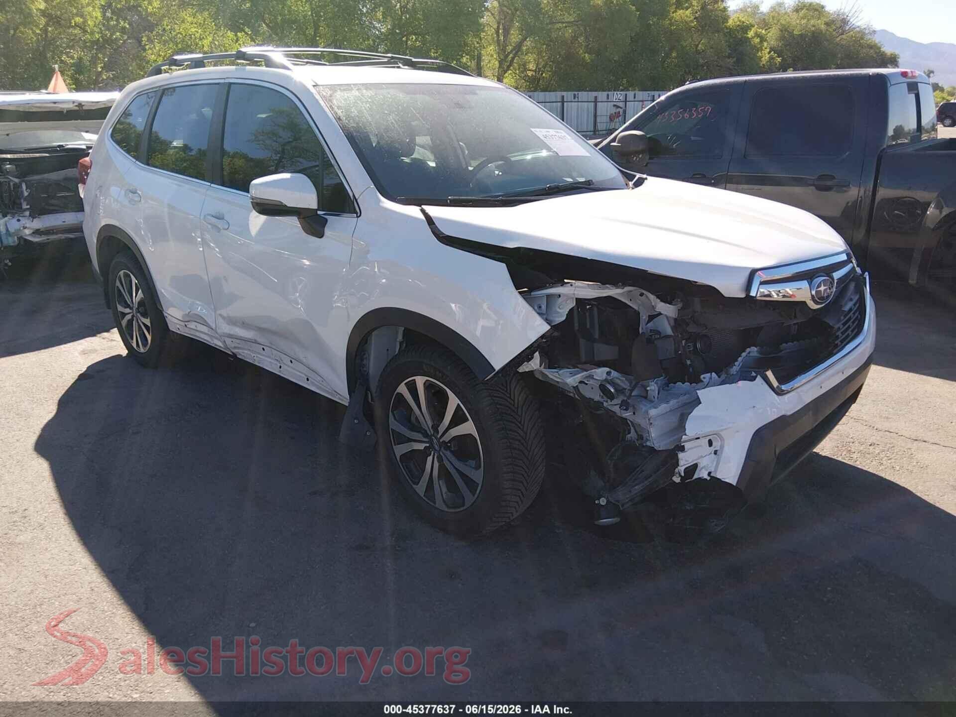 2021 SUBARU FORESTER — VIN JF2SKAUC1MH548062