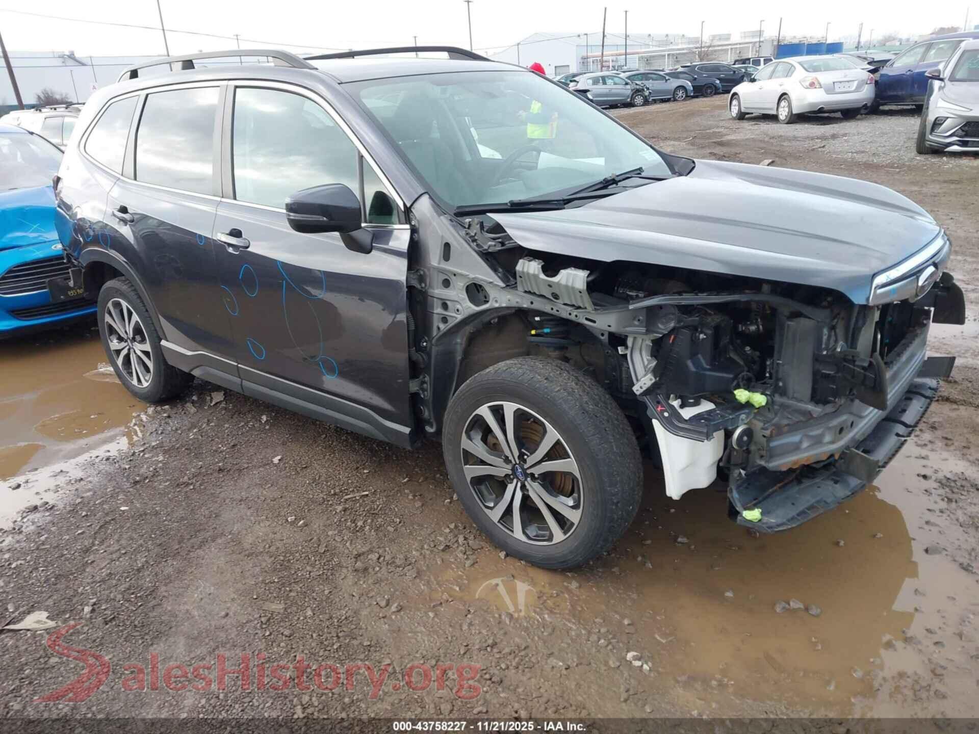 2019 SUBARU FORESTER — VIN JF2SKAUC8KH403985