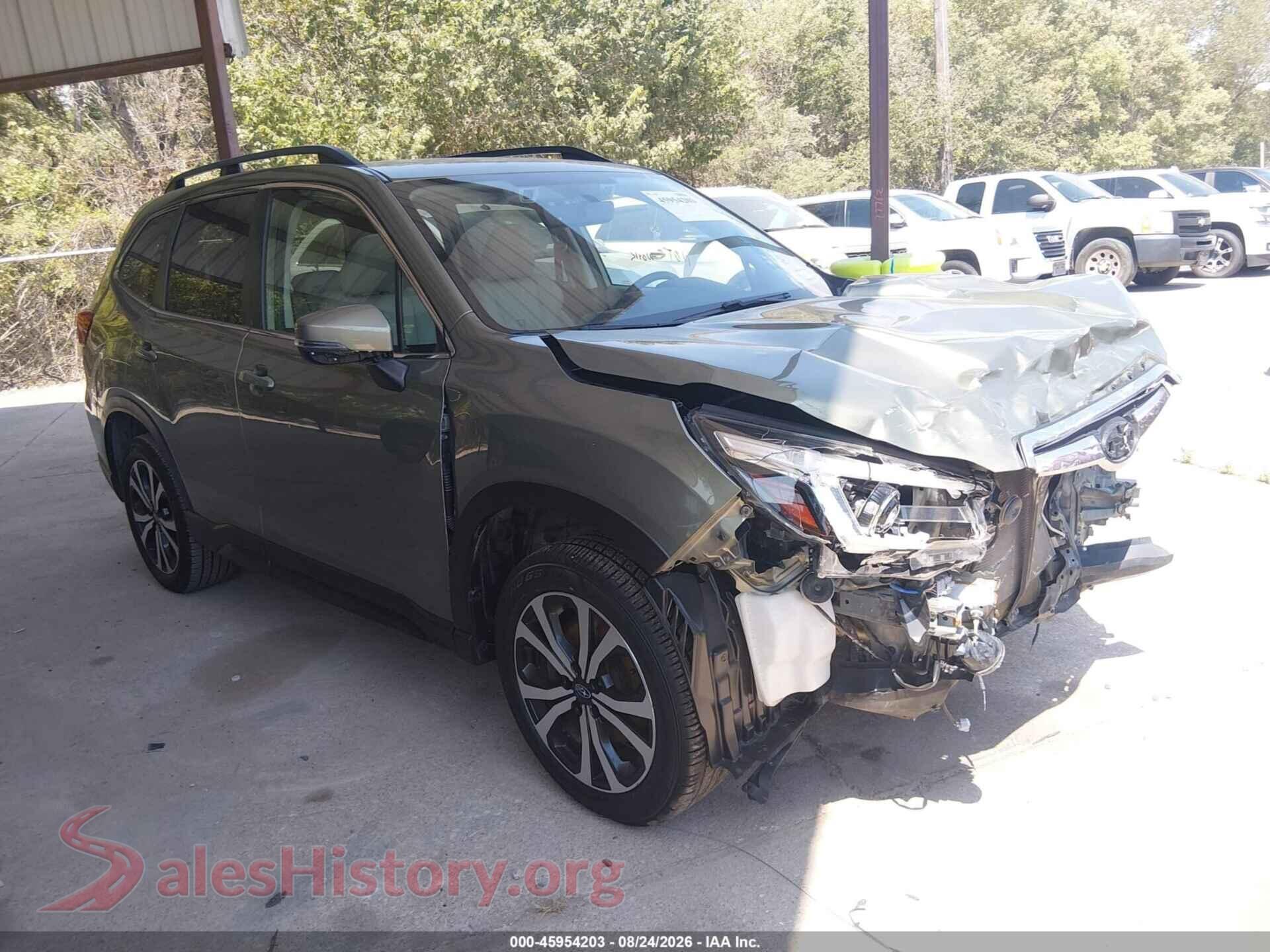 2020 SUBARU FORESTER — VIN JF2SKAUCXLH435550