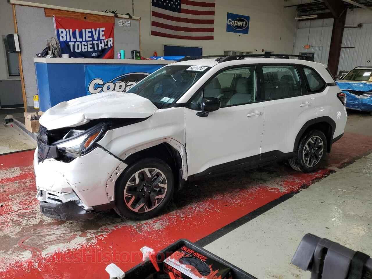 2025 SUBARU FORESTER — VIN JF2SLDAC2SH527494