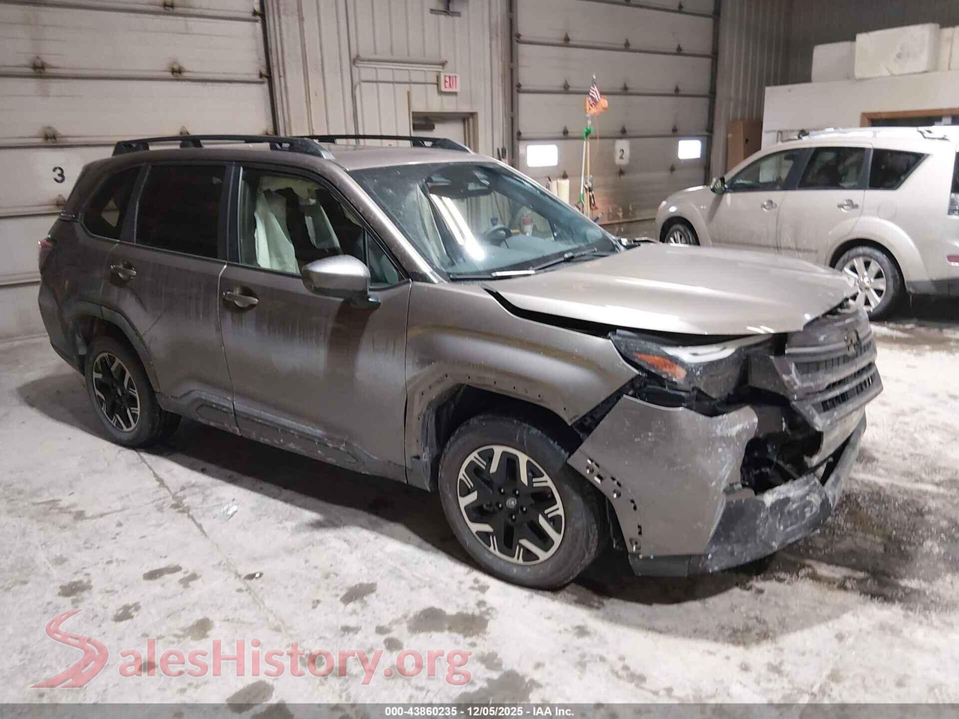 2025 SUBARU FORESTER — VIN JF2SLDBC0SH587224