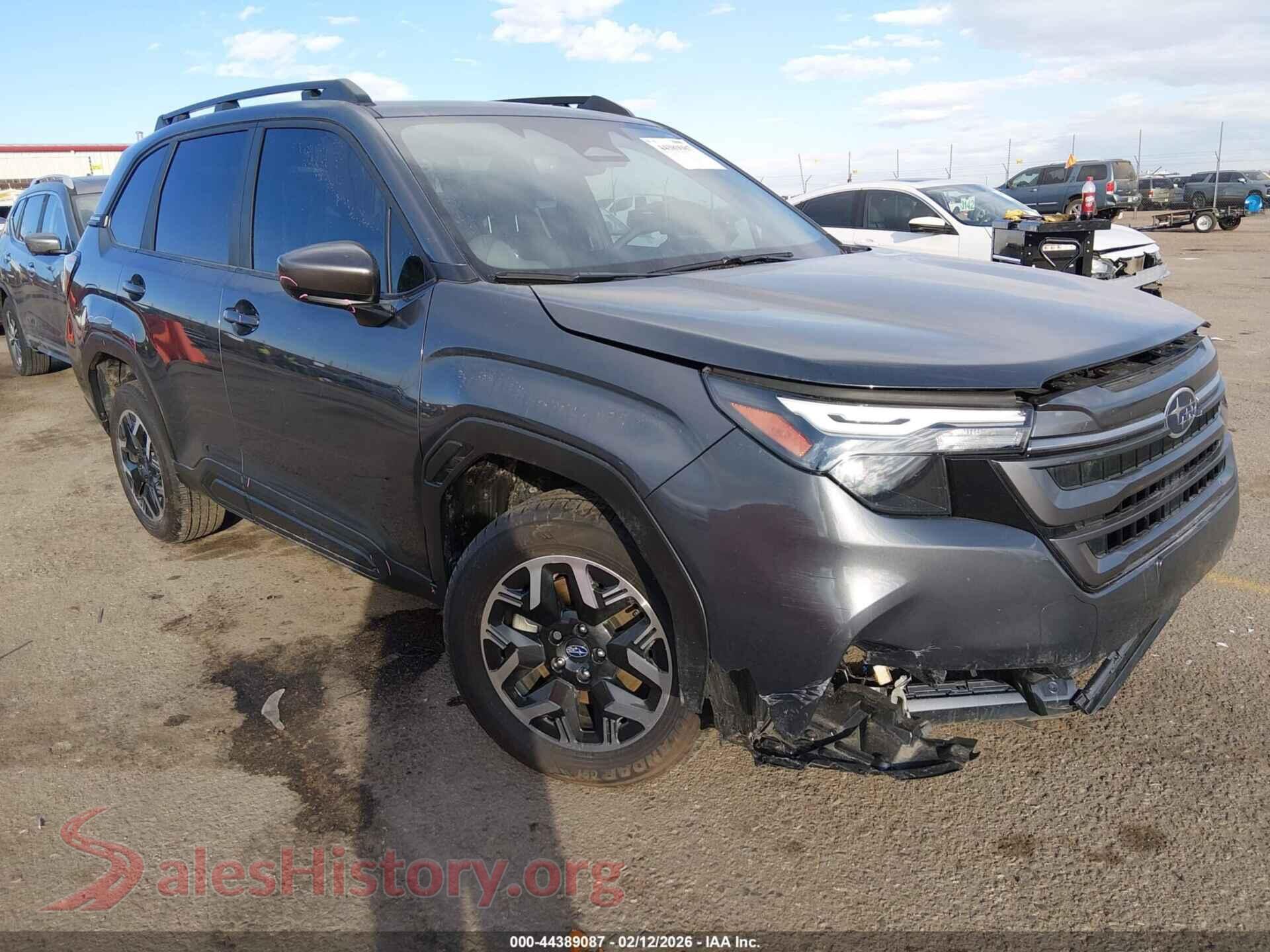 2025 SUBARU FORESTER — VIN JF2SLDBC4SH605501