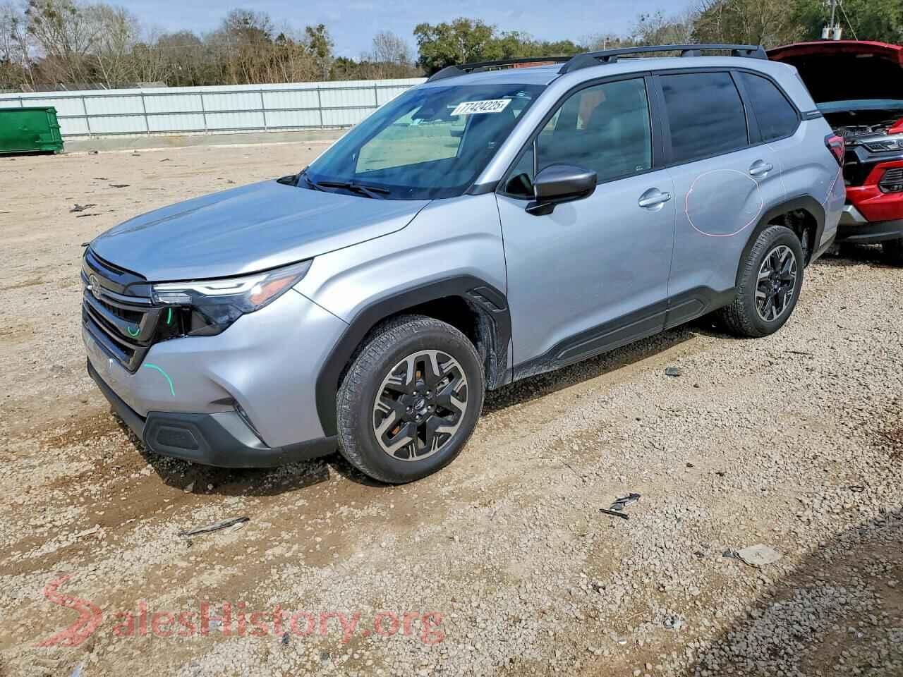 2025 SUBARU FORESTER — VIN JF2SLDDC4SH581794