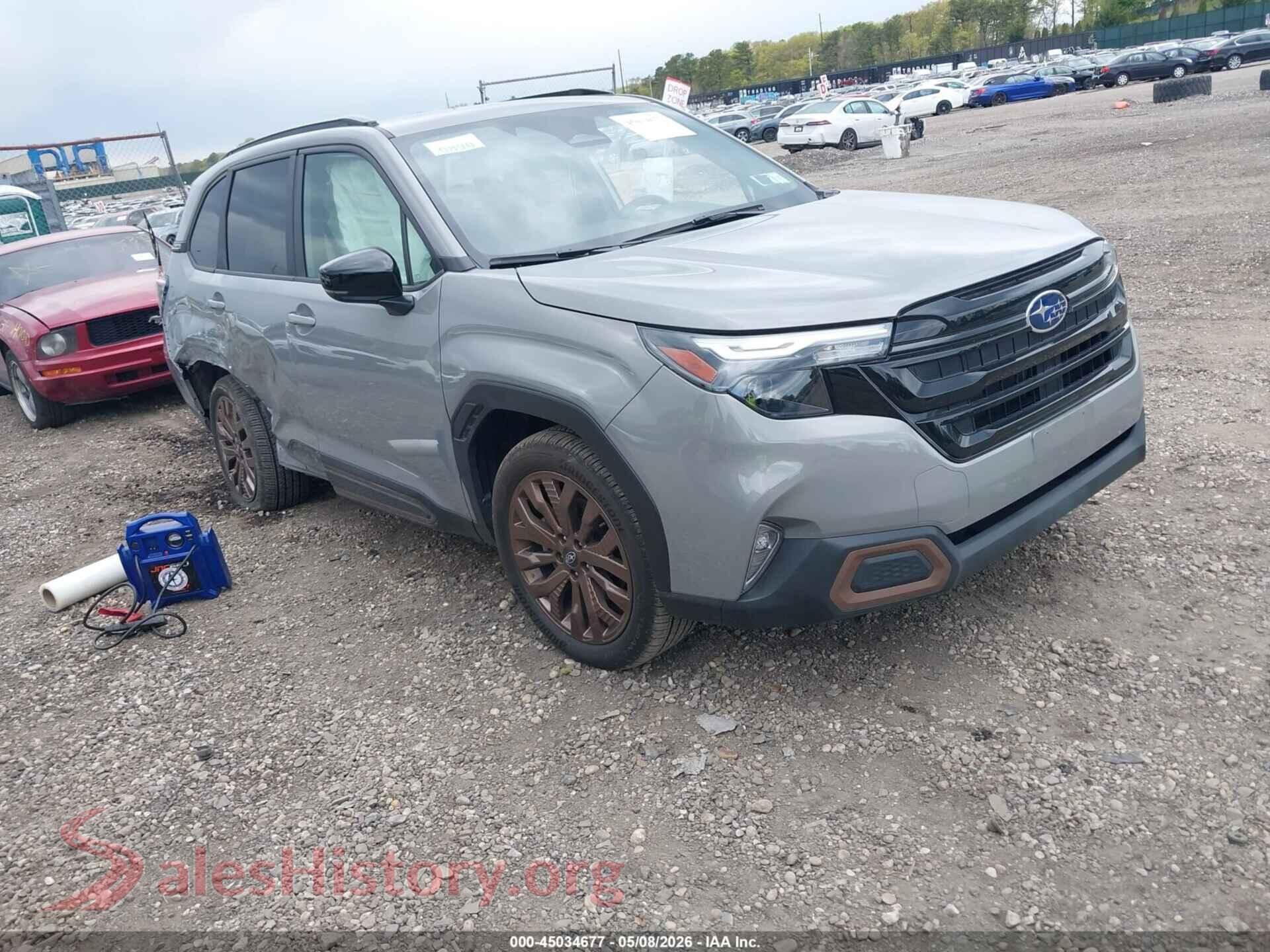 2025 SUBARU FORESTER — VIN JF2SLDHC1SH526021