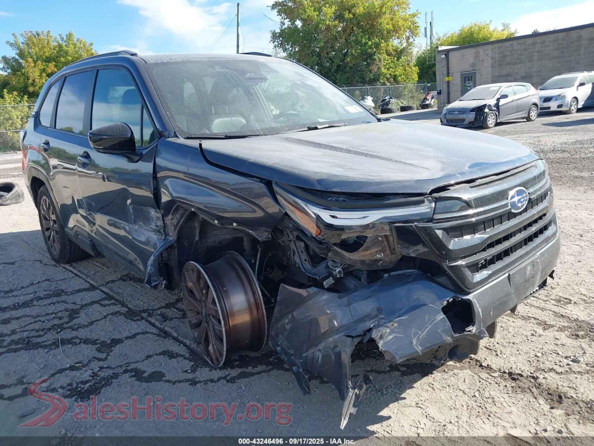 2025 SUBARU FORESTER — VIN JF2SLDHC5SH420395