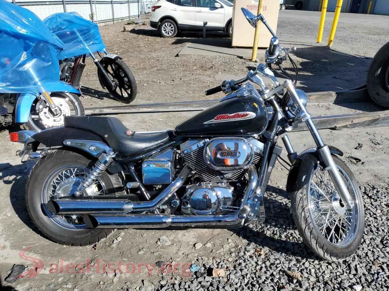 2002 HONDA VT CYCLE — VIN JH2RC44012M613909