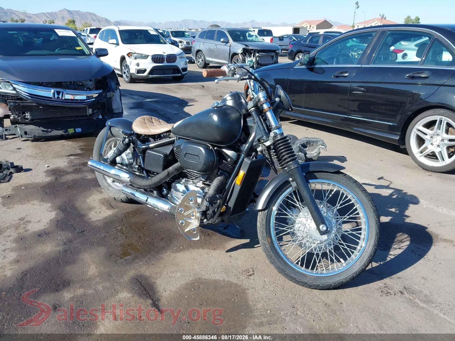 2007 HONDA VT750 — VIN JH2RC44017M103373