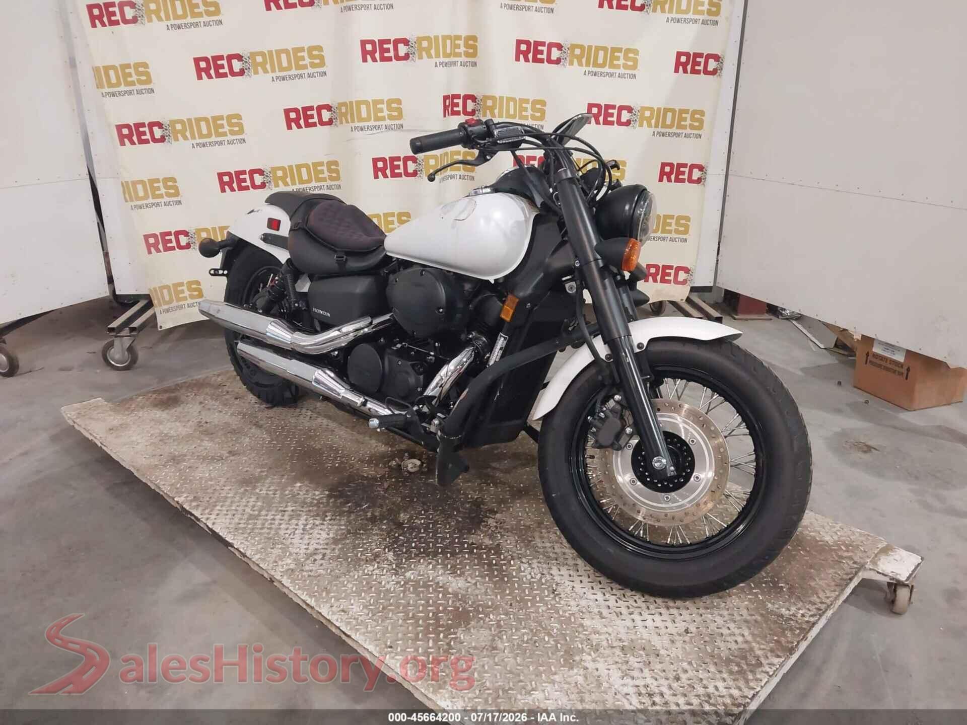 2020 HONDA VT750 — VIN JH2RC5372LK100427