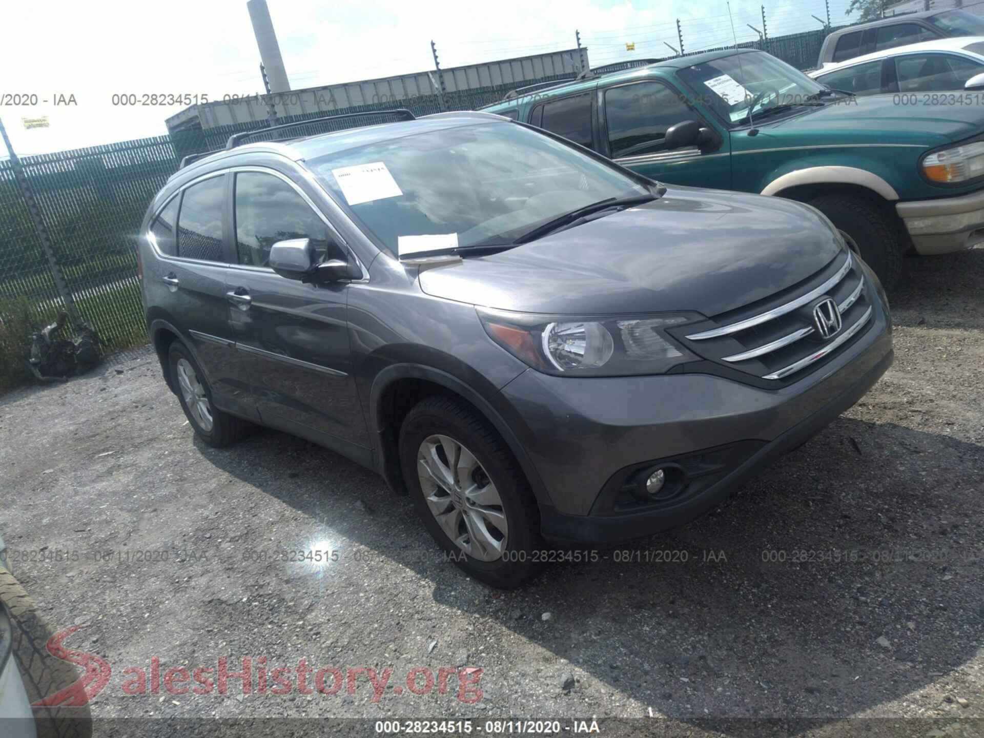 2012 HONDA CR-V — VIN JHLRM4H72CC003539