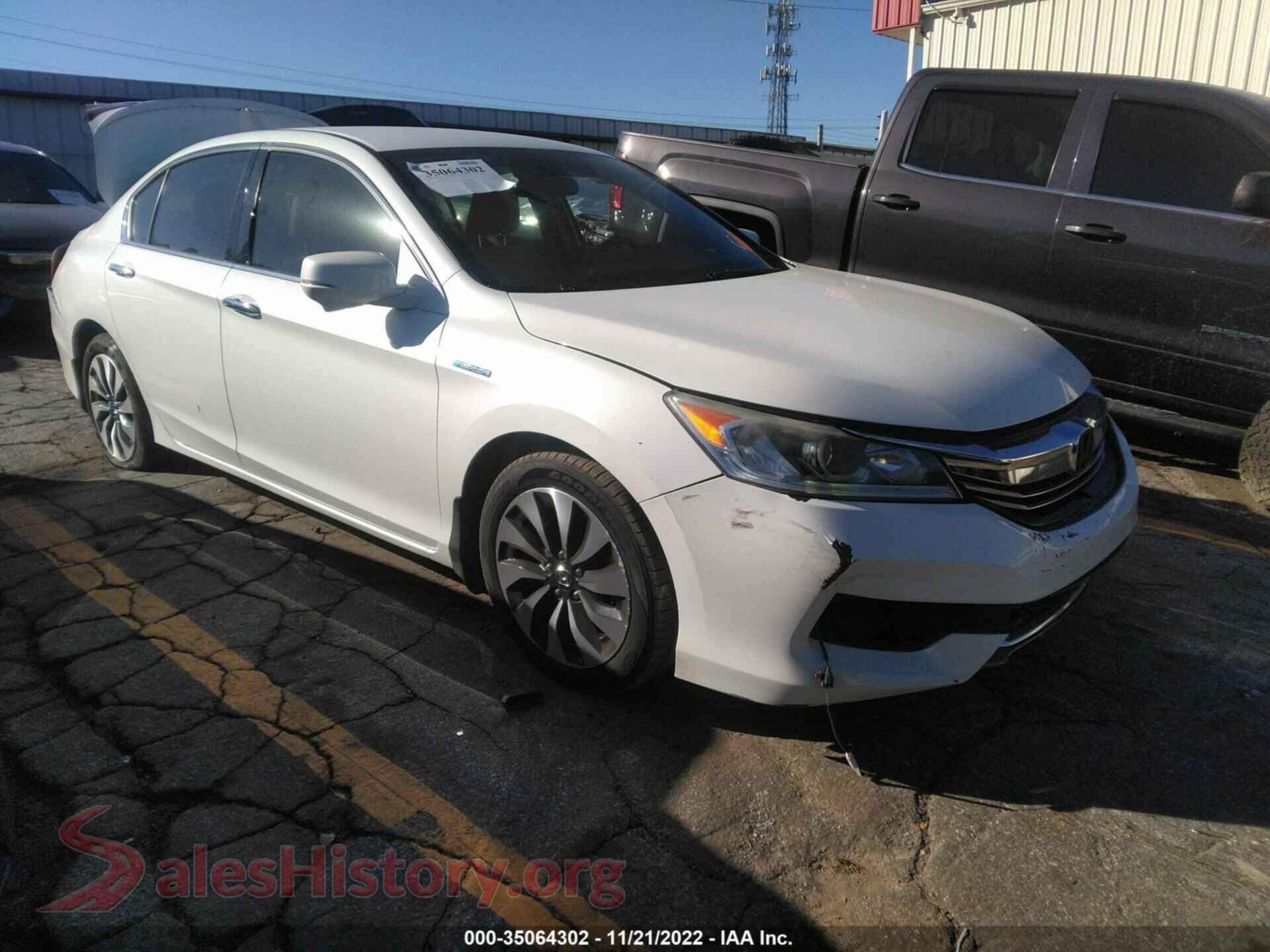 2017 HONDA ACCORD HYBRID — VIN JHMCR6F3XHC016142