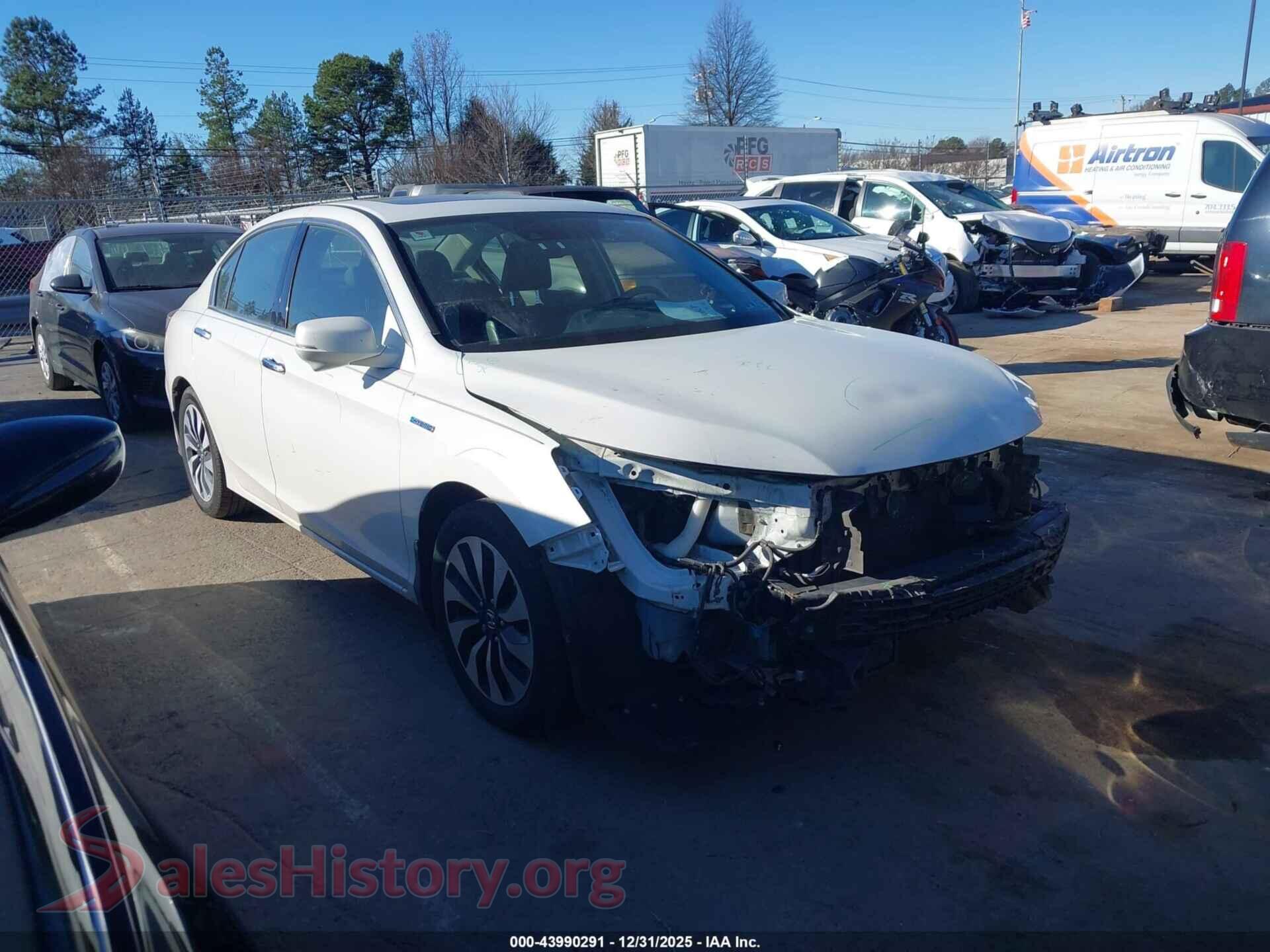 2017 HONDA ACCORD HYBRID — VIN JHMCR6F52HC030618