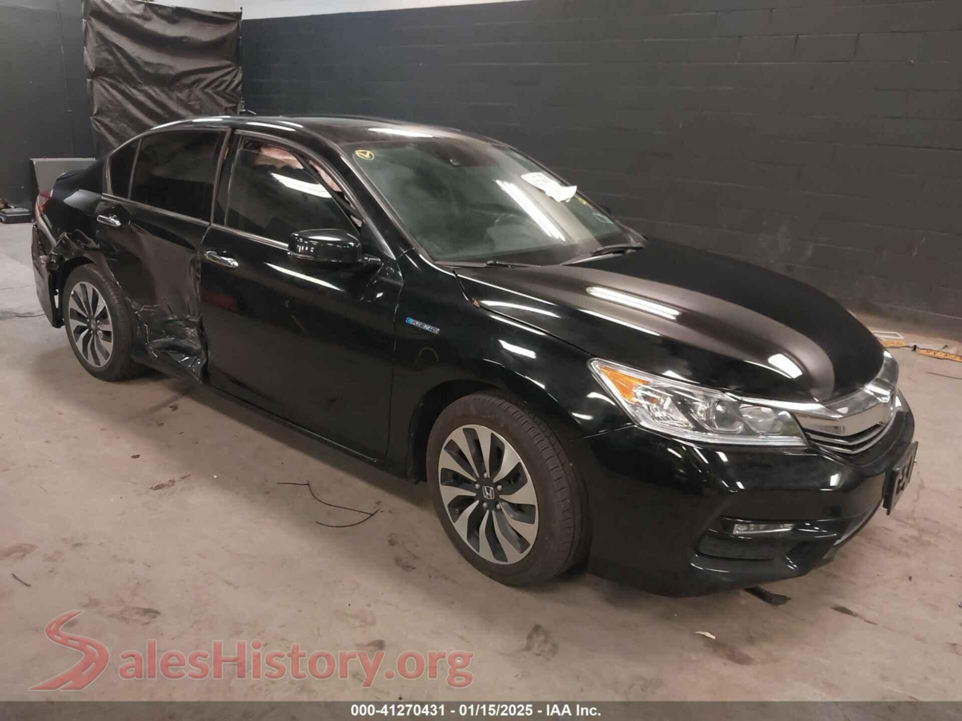 2017 HONDA ACCORD HYBRID — VIN JHMCR6F53HC029039