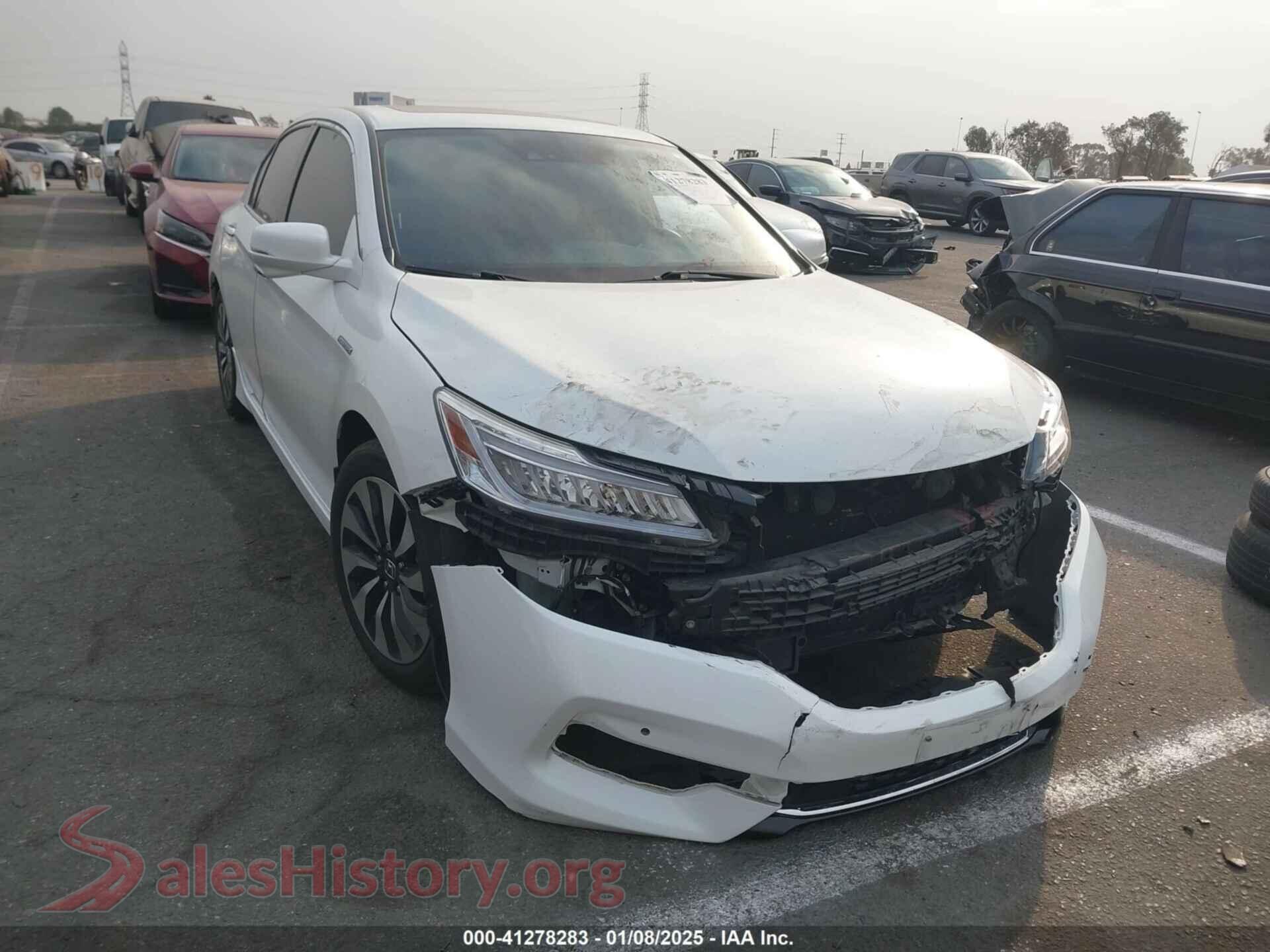 2017 HONDA ACCORD HYBRID — VIN JHMCR6F70HC006769